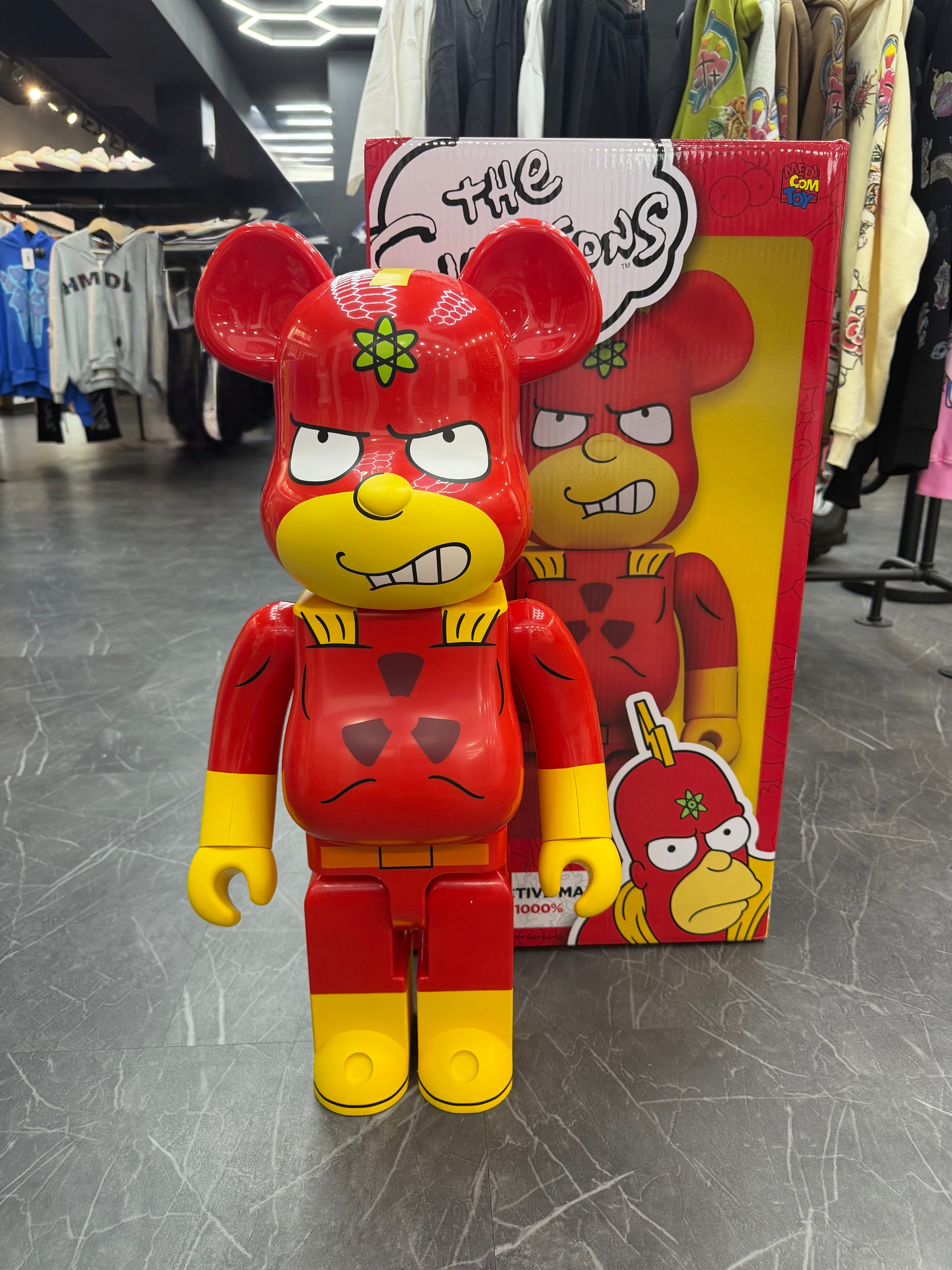 Bearbrick 1000% The Simpsons Radioactive Man