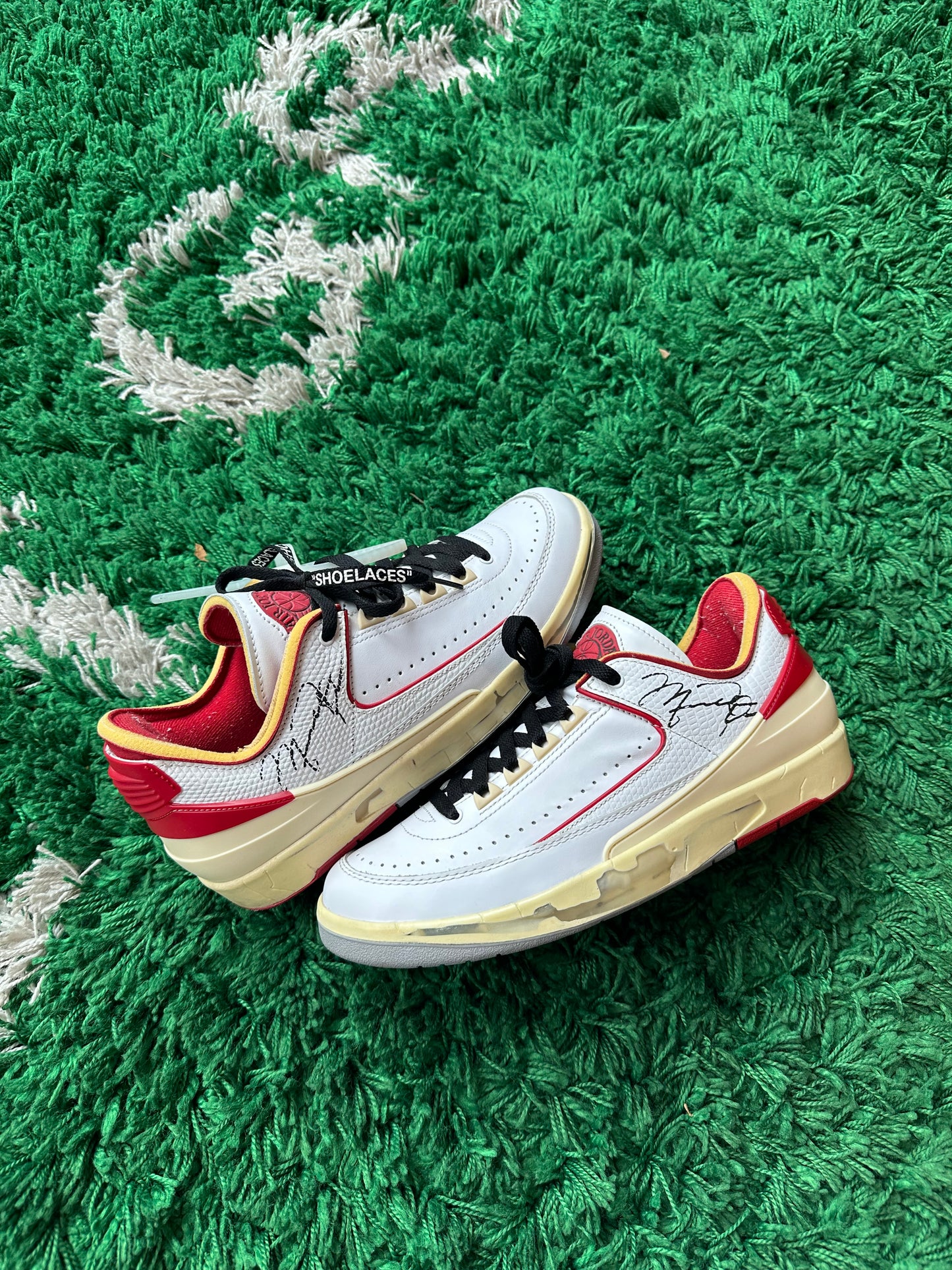 Off-White Jordan 2 “White Red”