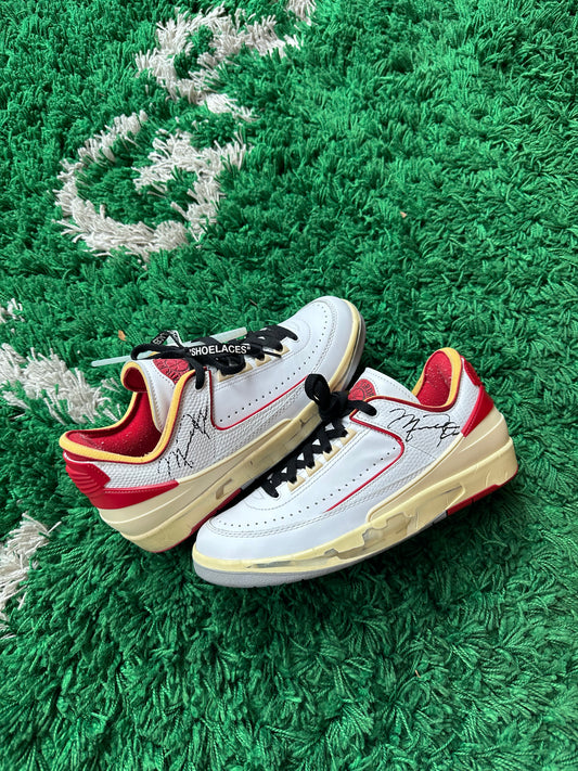 Off-White Jordan 2 “White Red”