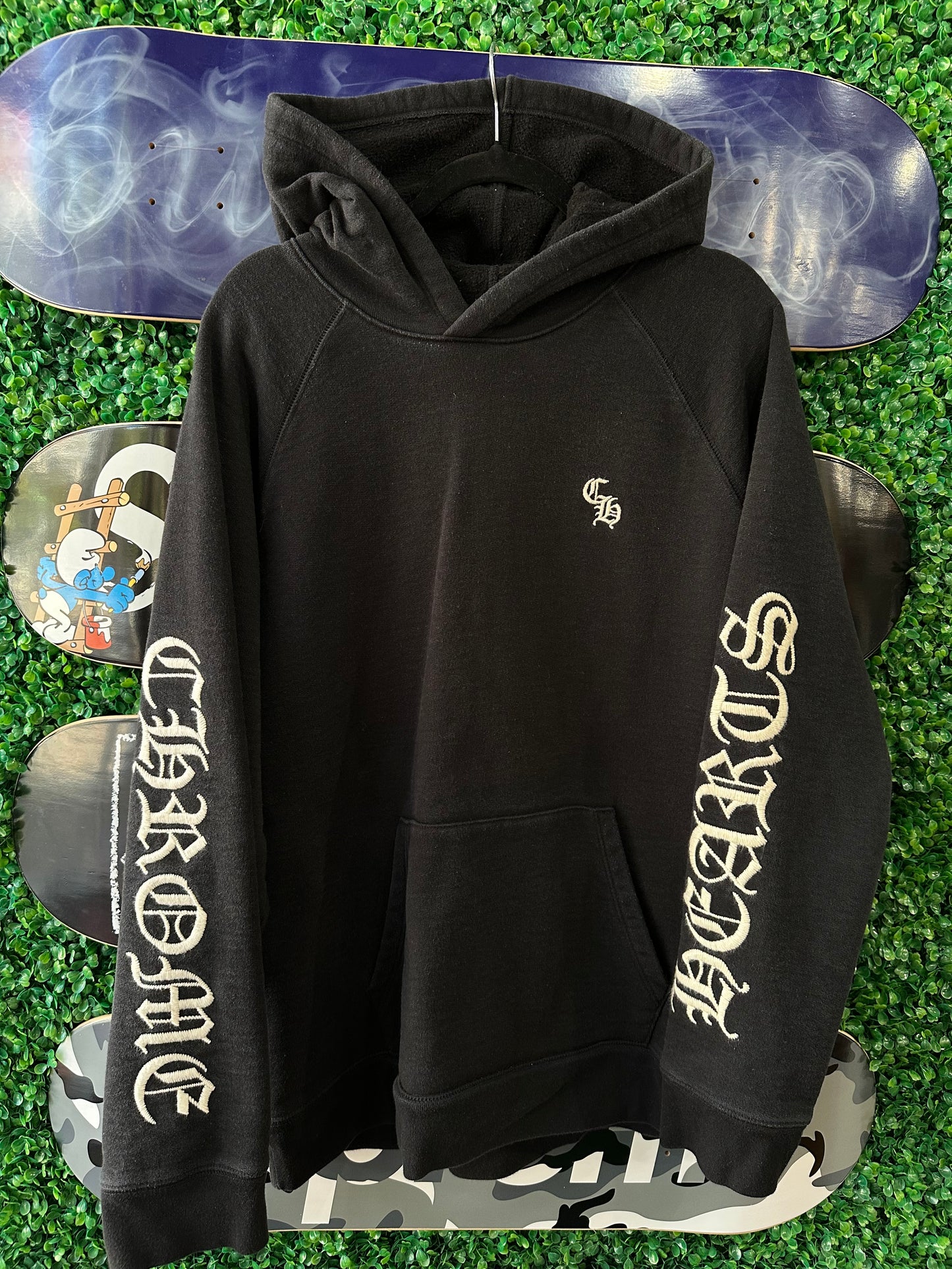 Chrome Hearts Embroidered Hoodie “Black”