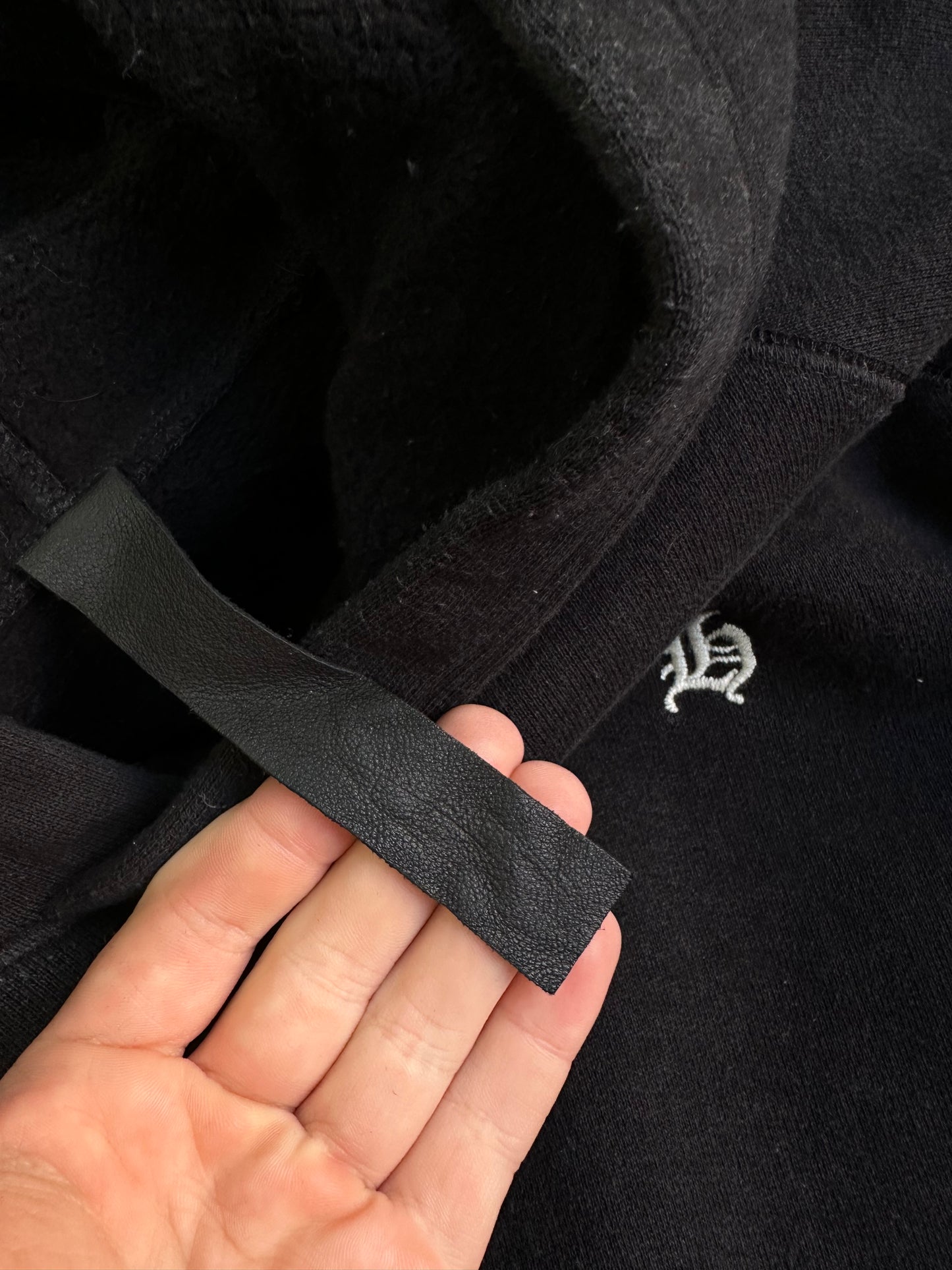 Chrome Hearts Embroidered Hoodie “Black”