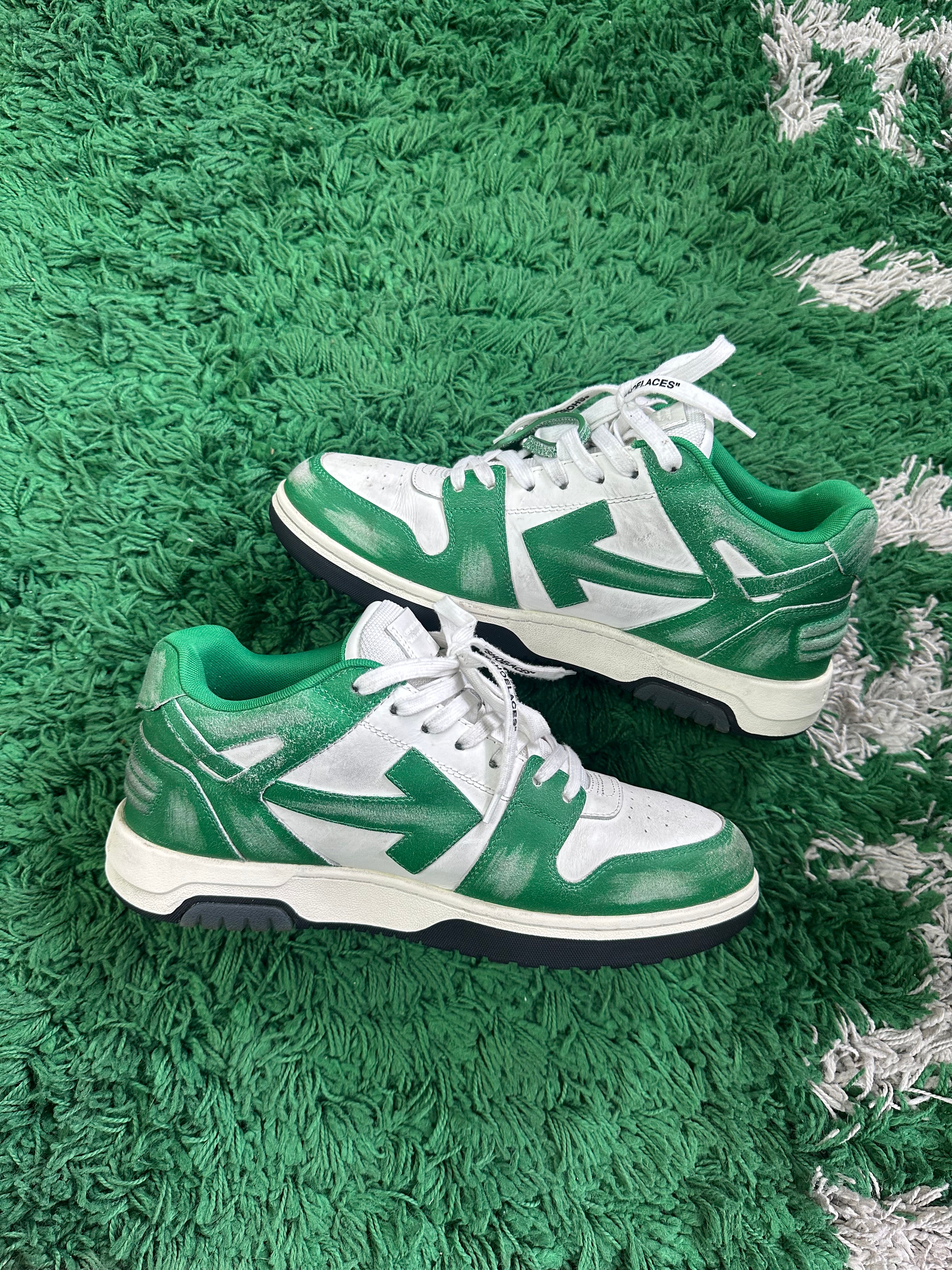 Off White Out Of Office “Rough Green”