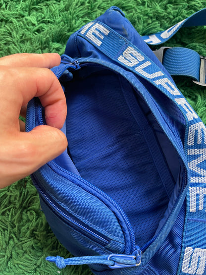 Supreme SS18 Waist Bag “Blue”