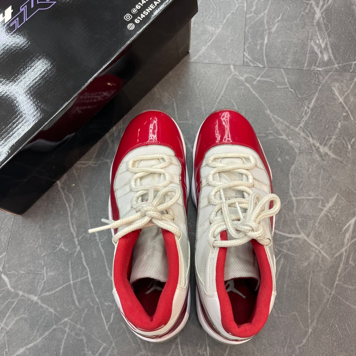 Jordan 11 Retro Cherry (2022) (Size 9) (Lightly Worn)