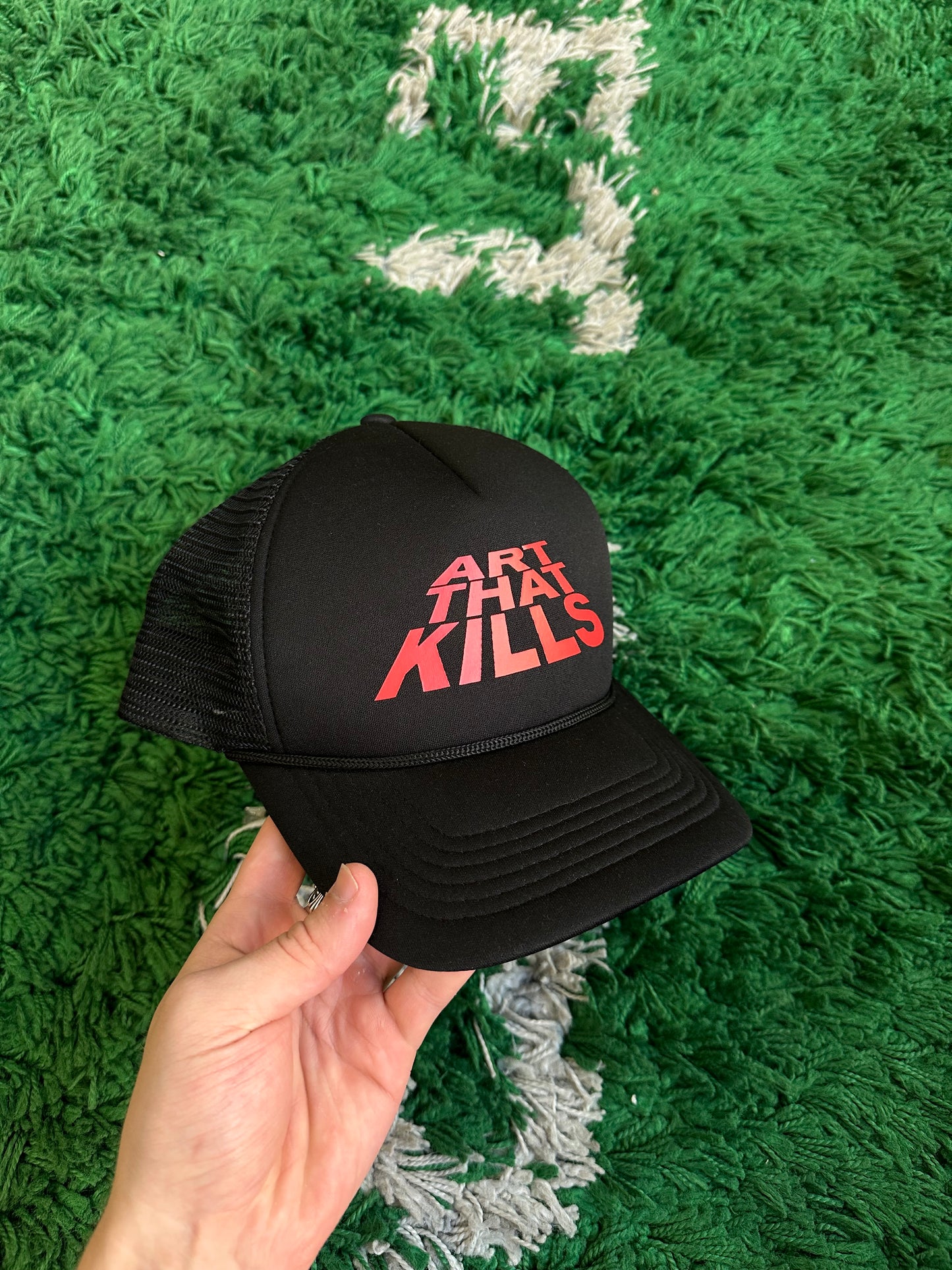 Gallery Dept Trucker Black/Red Logo