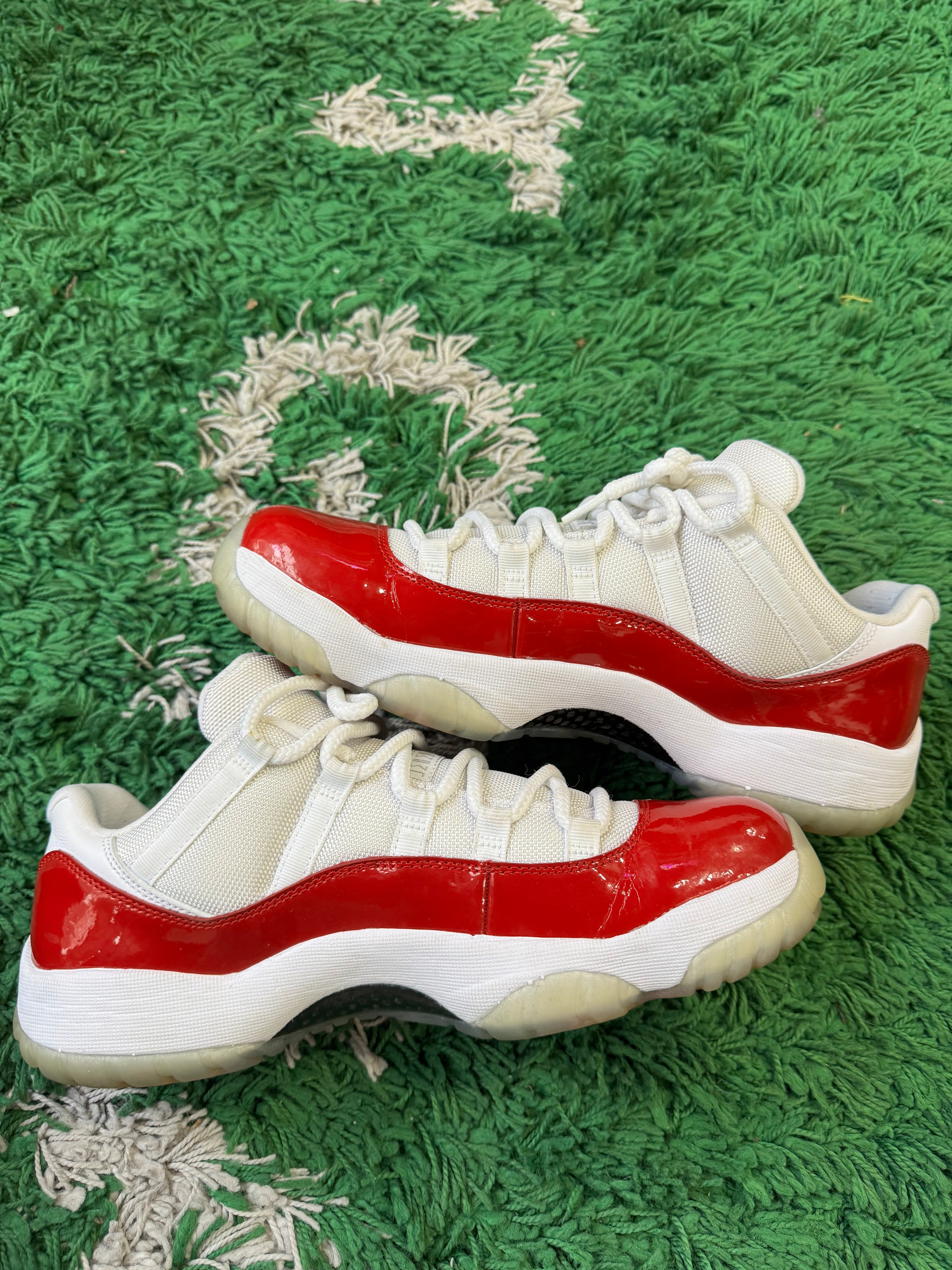 jordan 11 low cherry 2016