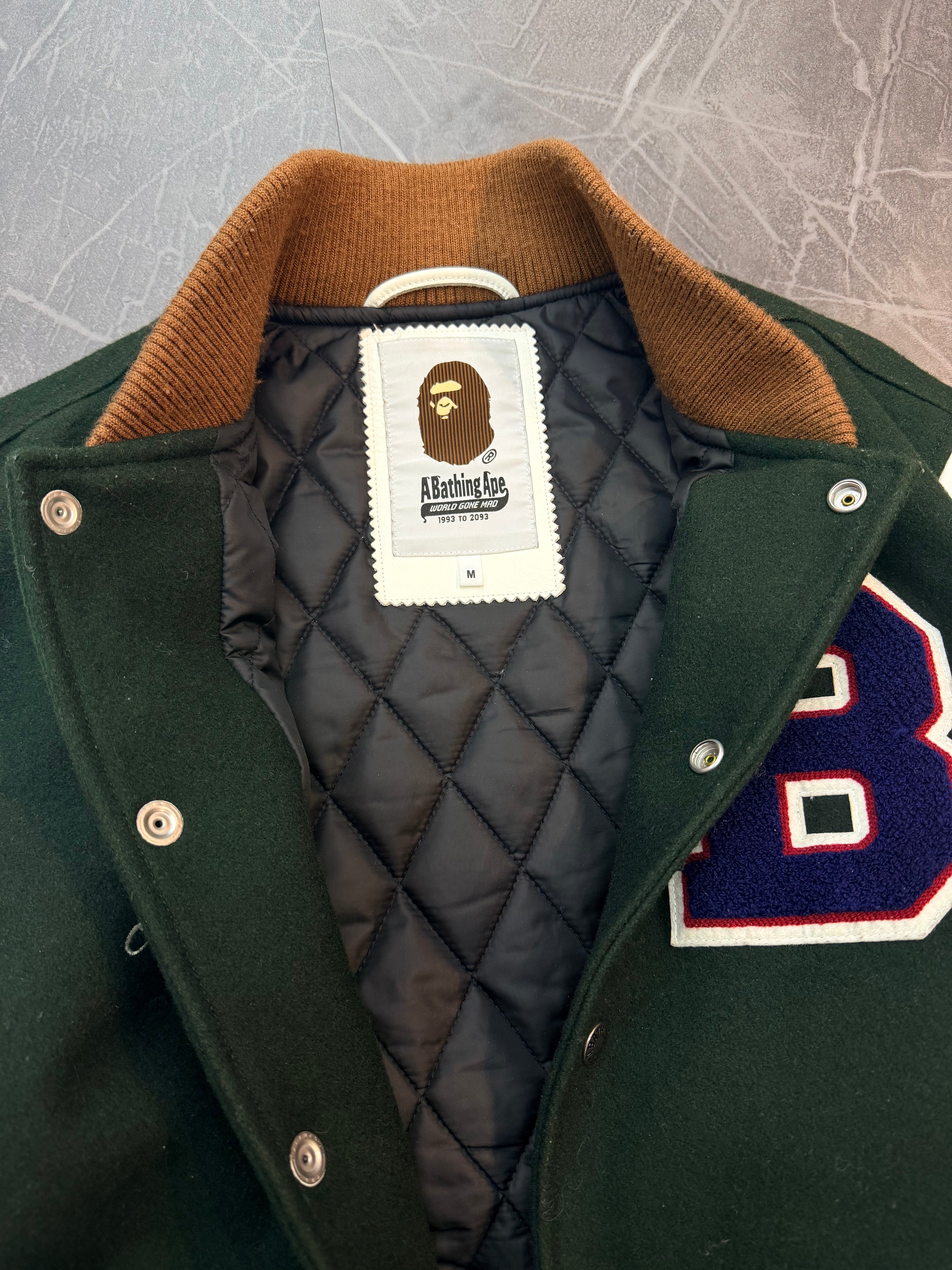 BAPE x END Varsity Jacket