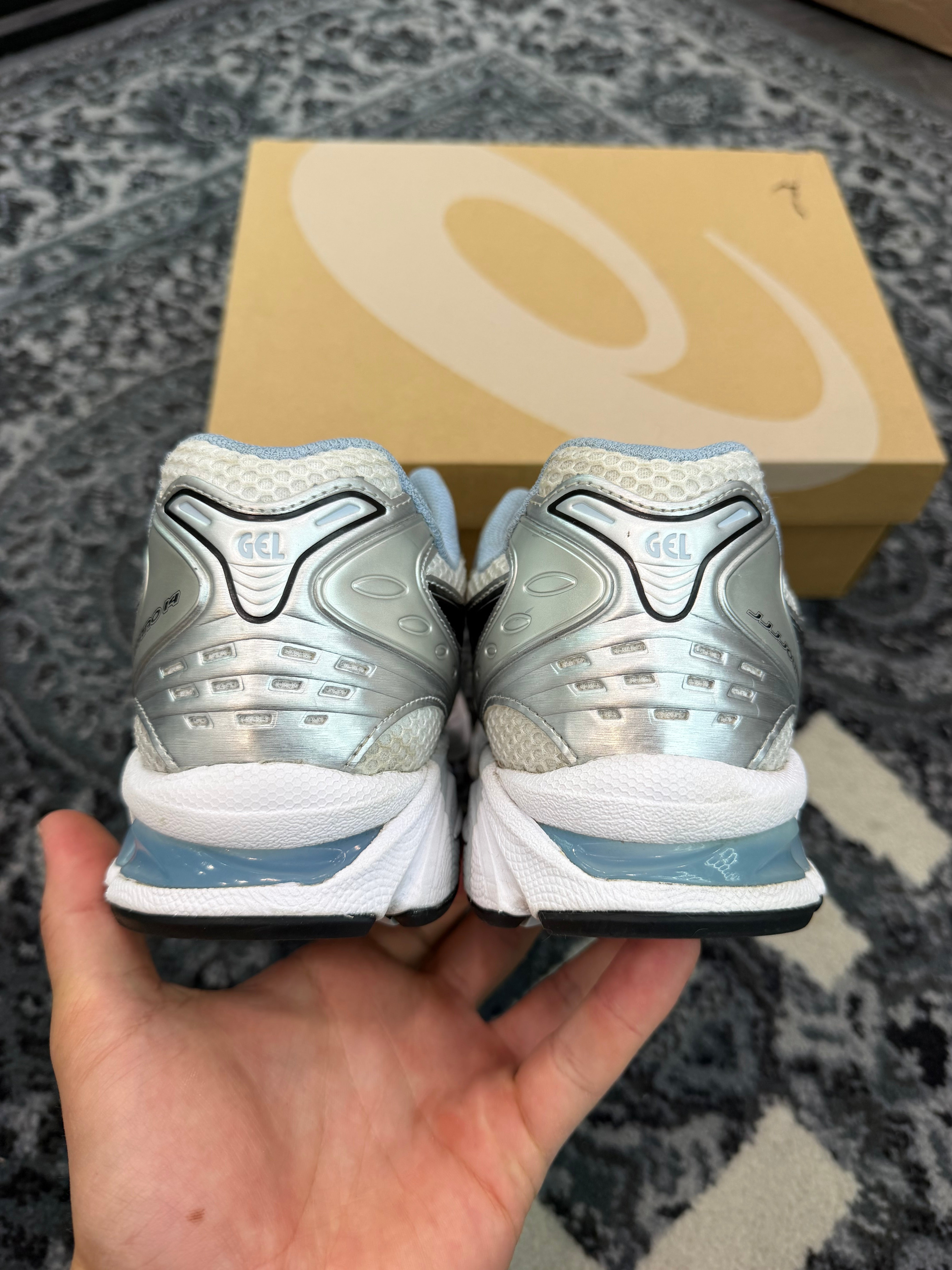 ASICS x JJJJound Gel Kayano-14 “White Blue”