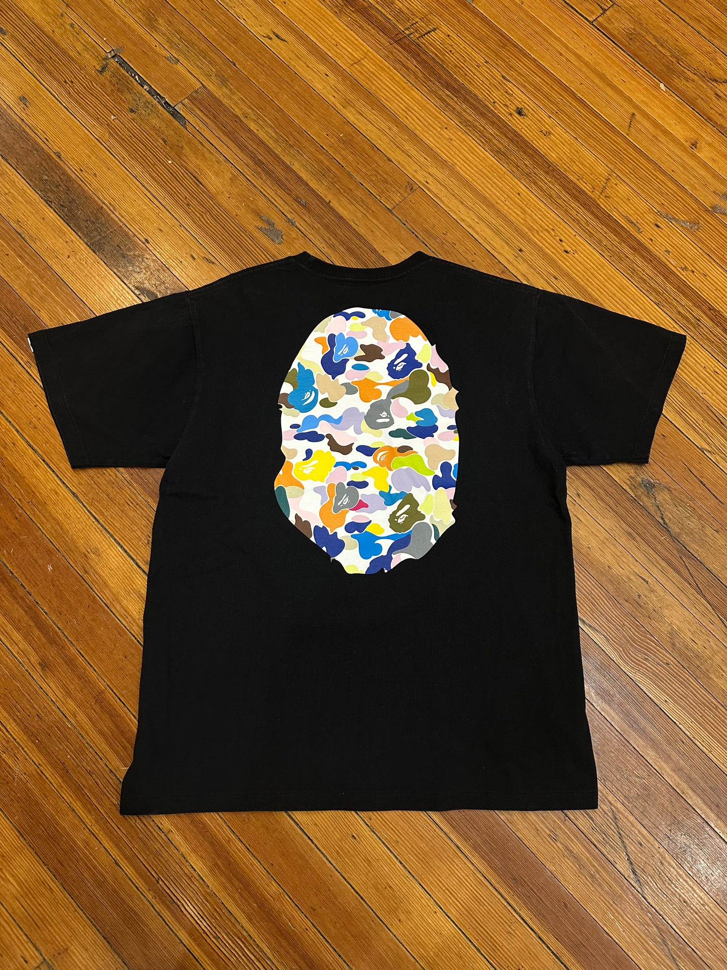 BAPE Tee “Multi Color Logo”