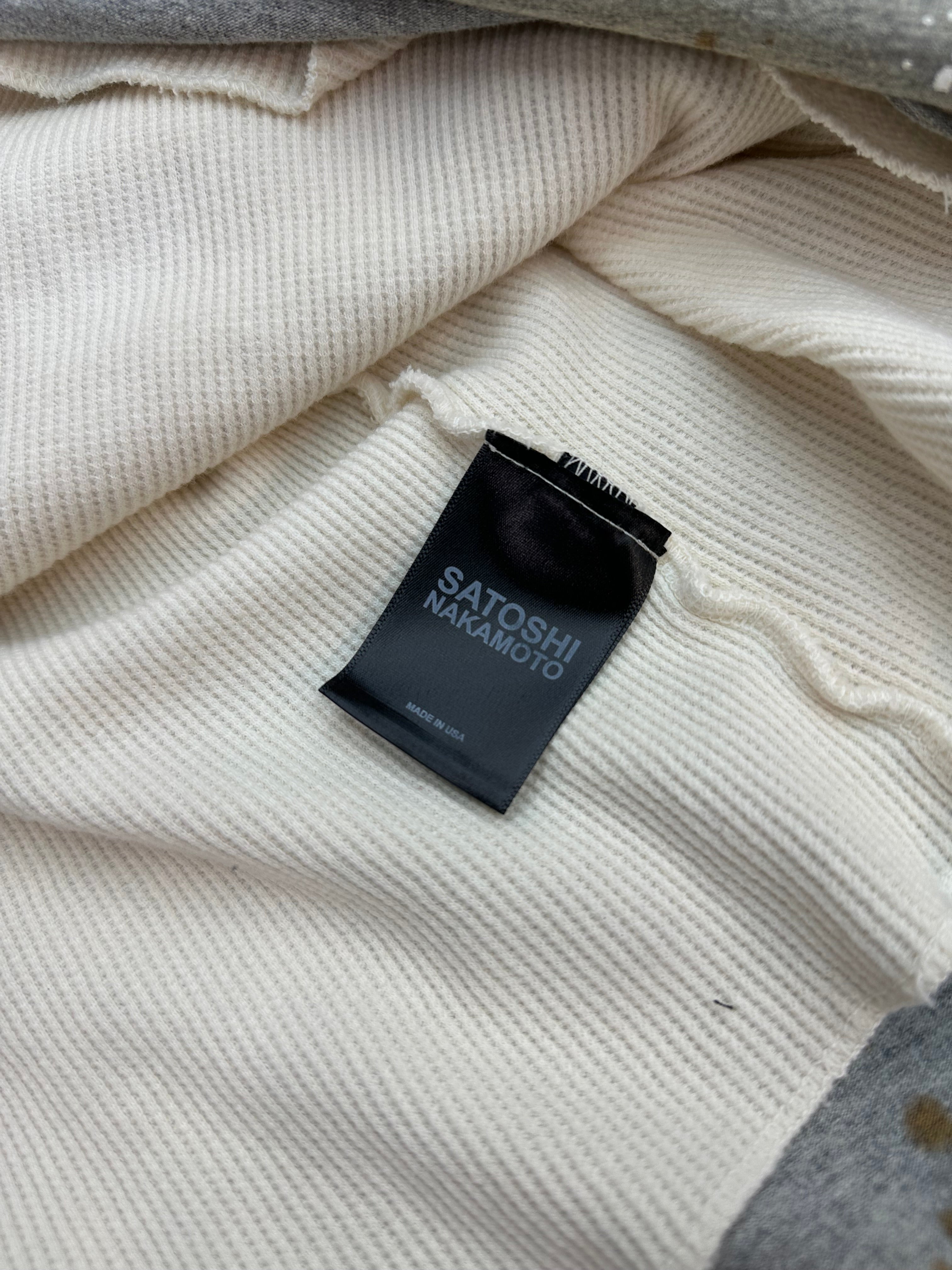 Satoshi Nakamoto Luke Tee Thermal Grey