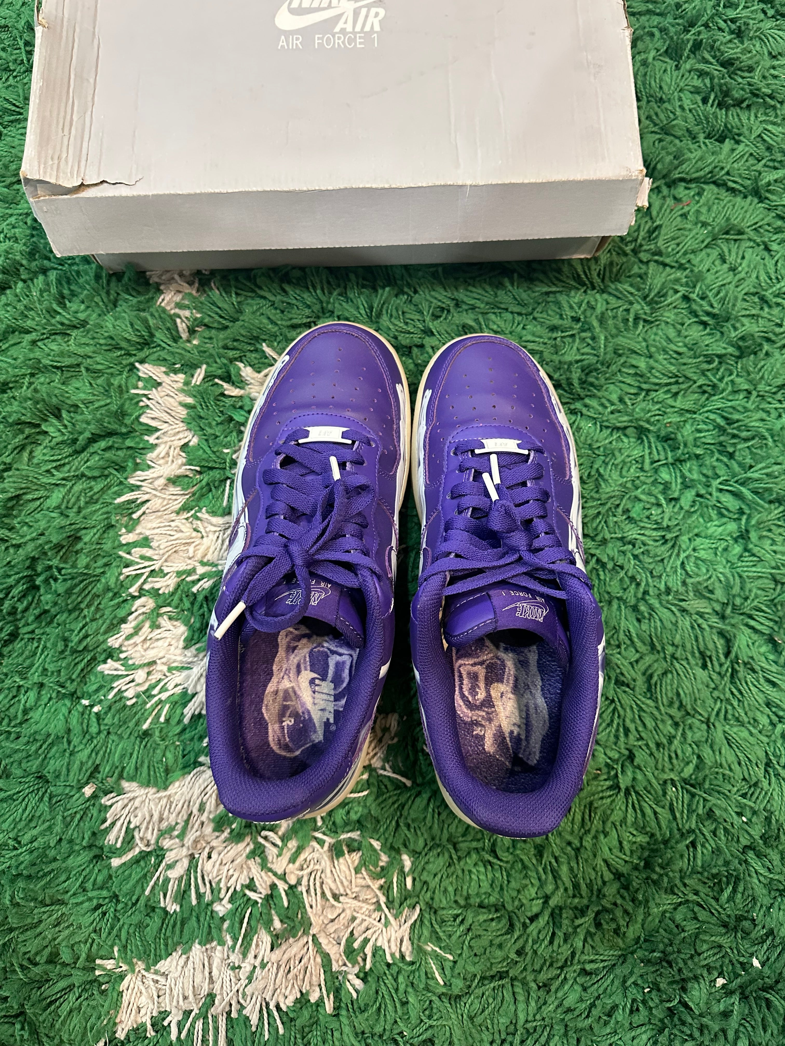 Nike Air Force 1 Low “Purple Skeleton”