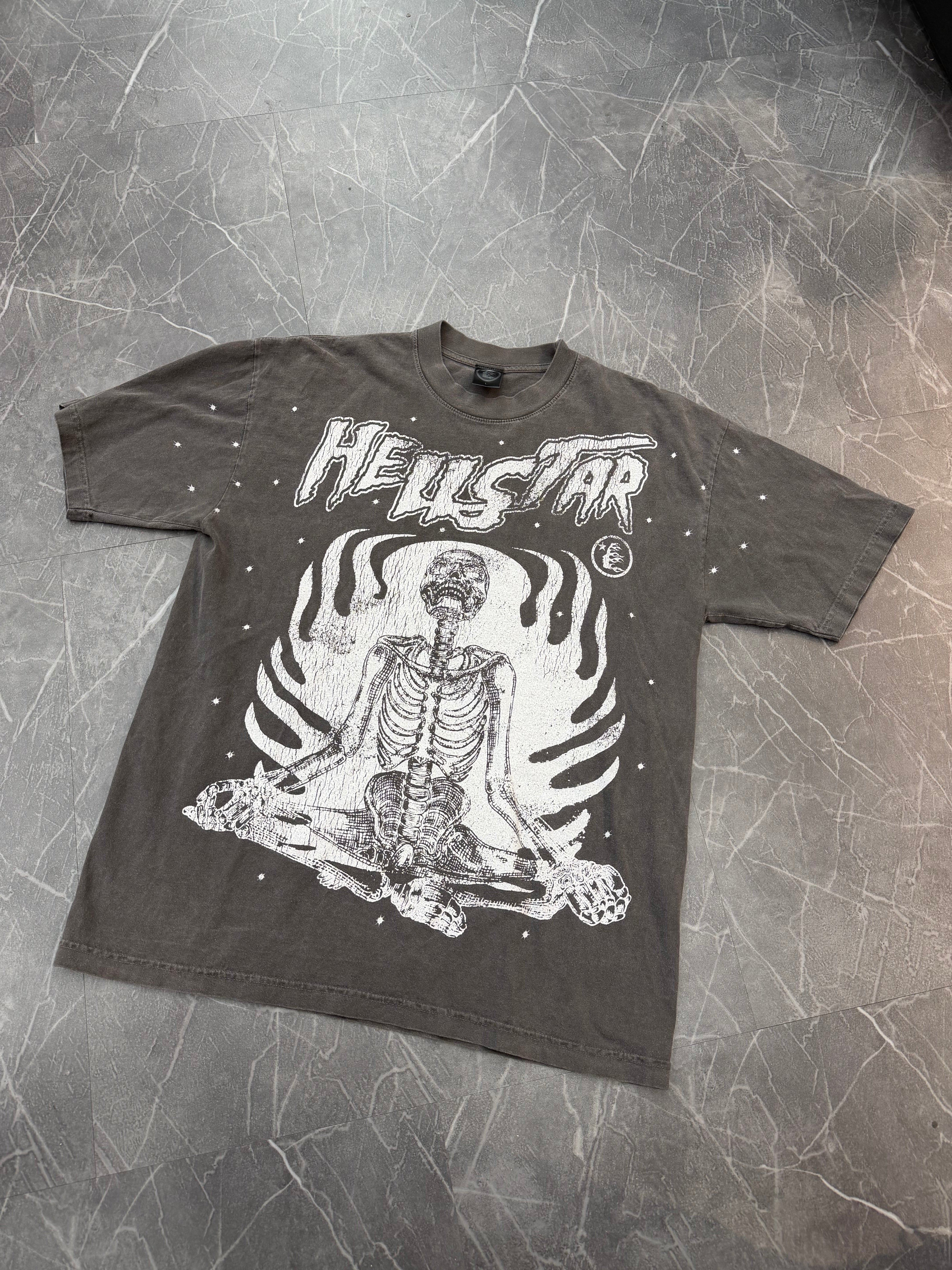 Hellstar Studios Skeleton Tee Grey