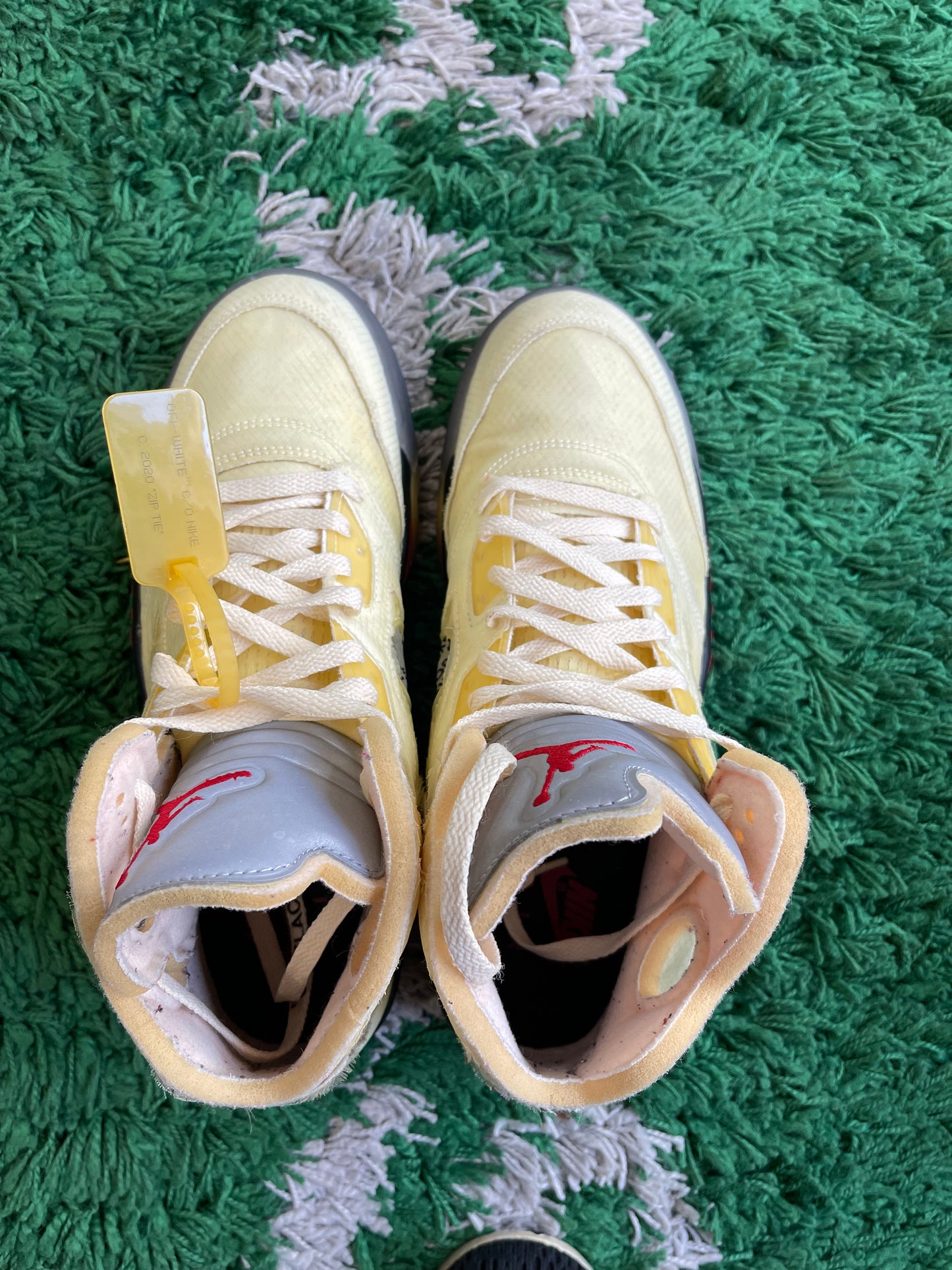 Off-White Jordan 5 “Sail”