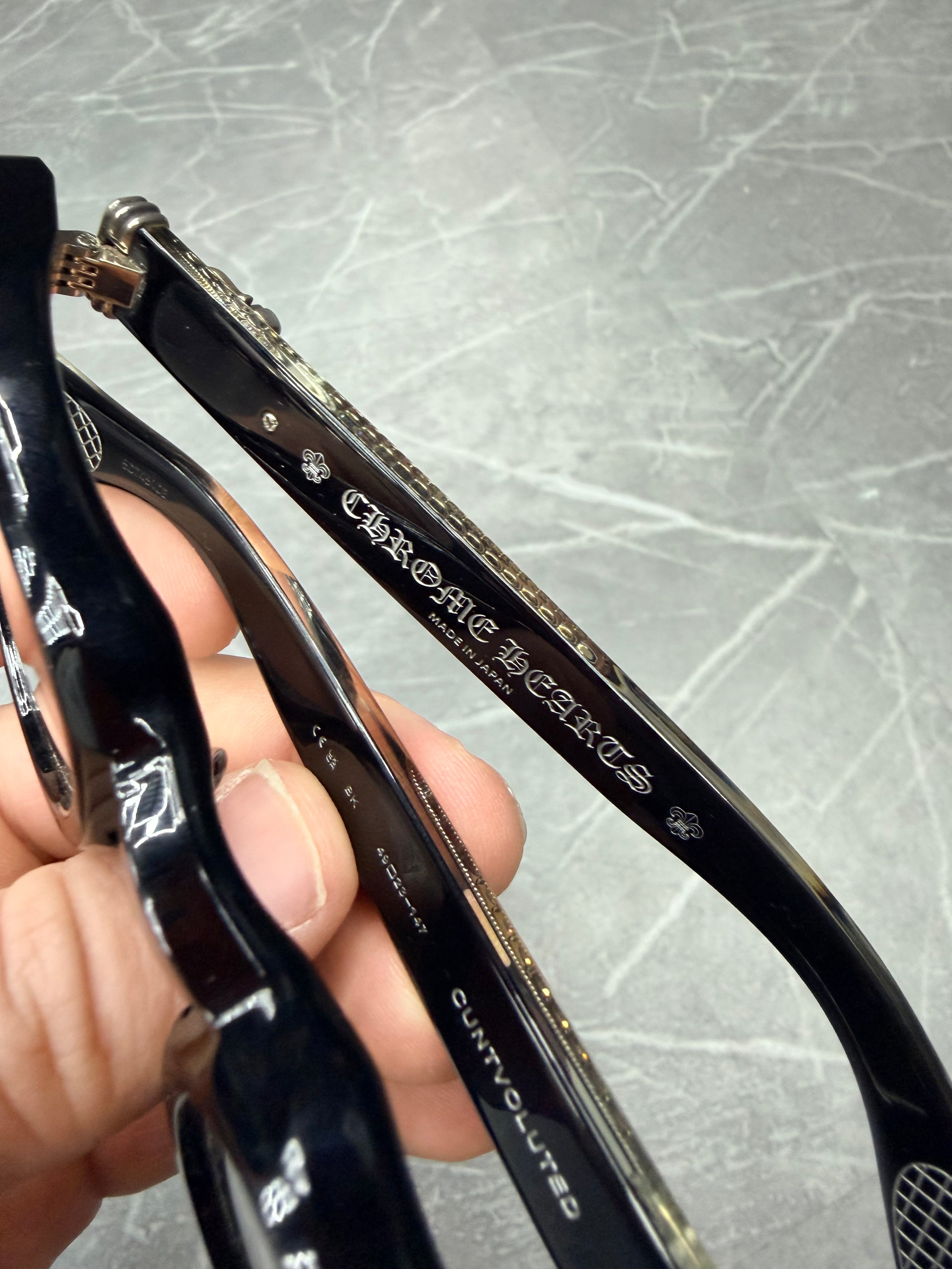 Chrome Hearts Cuntvoluted Glasses Black