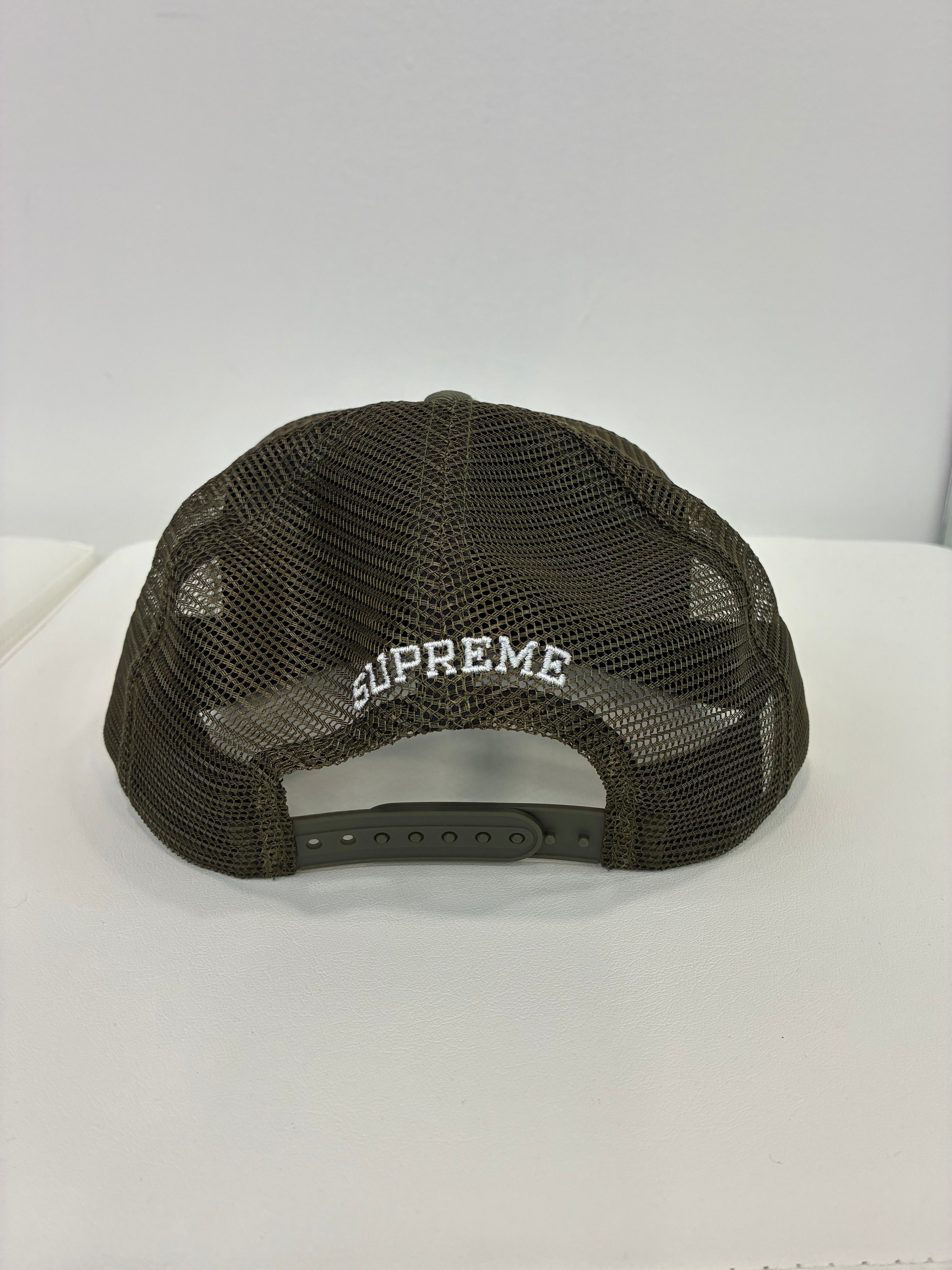 Supreme Bounty Hunter 5 Panel Mesh Hat “Olive”