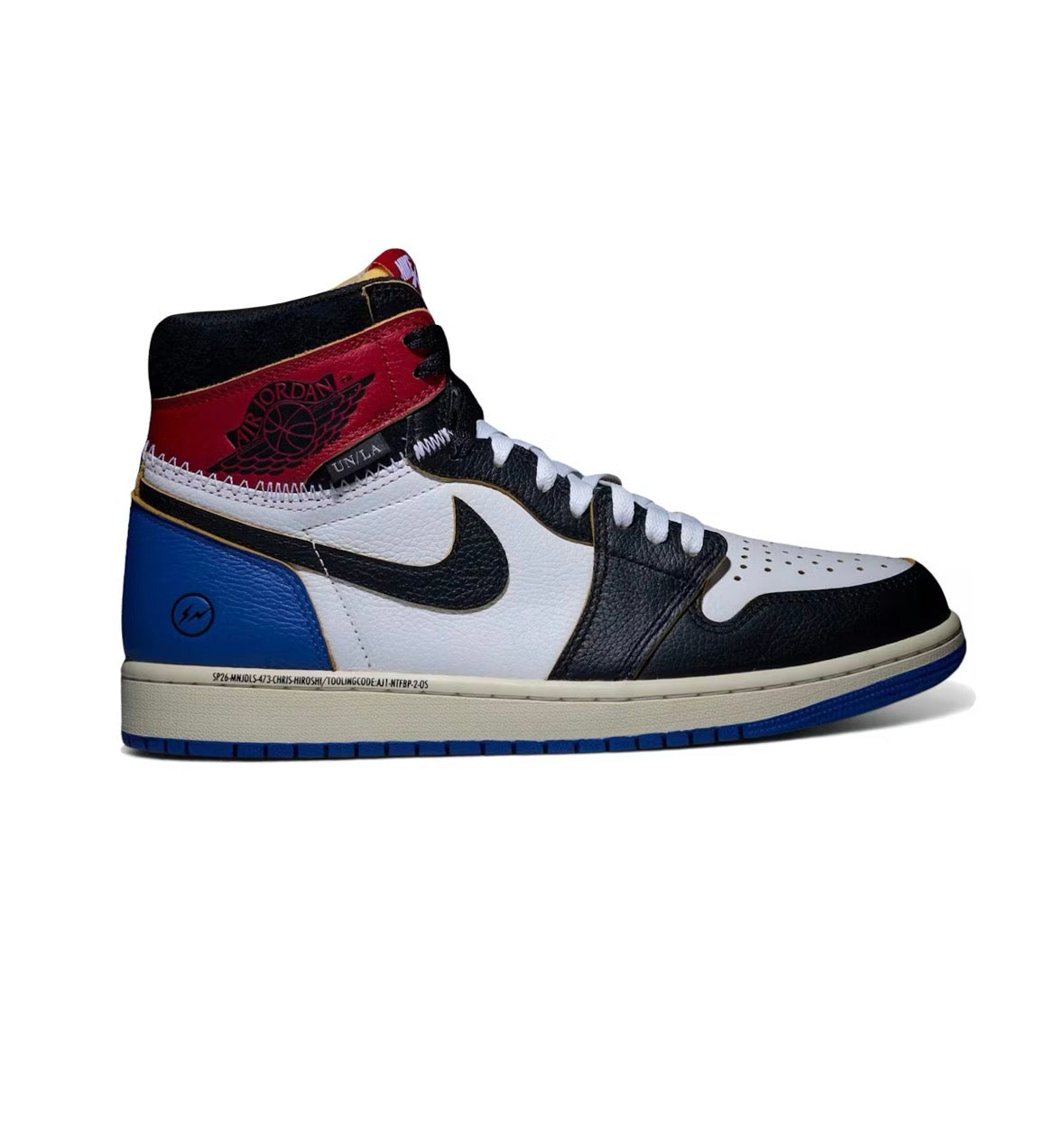 Jordan 1 High Fragment X Union “Varsity Red Sport Royal”