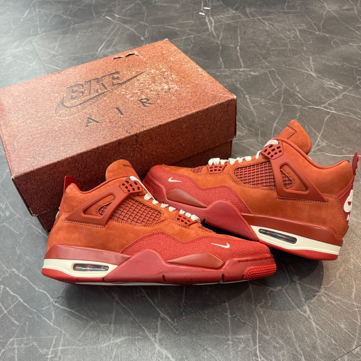 Air Jordan 4 Retro OG SP Nigel Sylvester Brick by Brick - Image 1