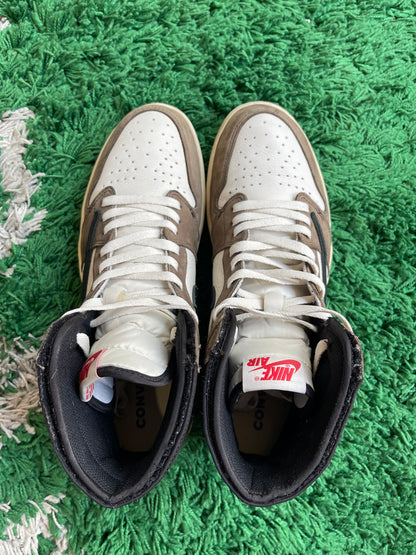 Travis Scott Jordan 1 High “Mocha”