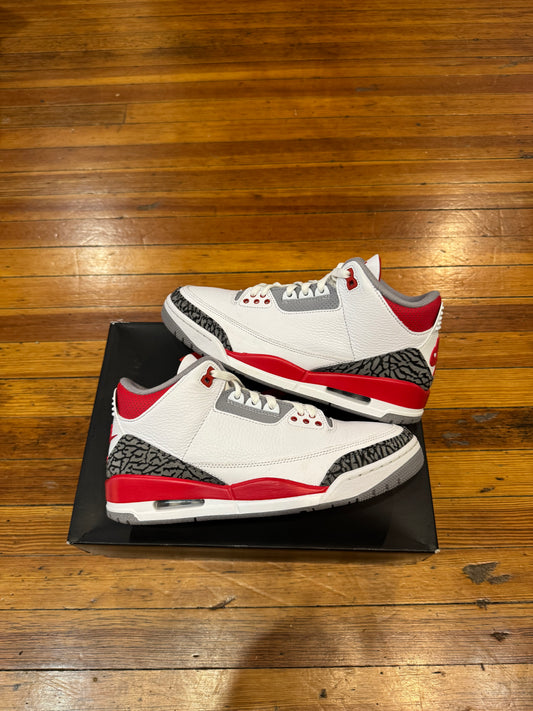 Jordan 3 “Fire Red”