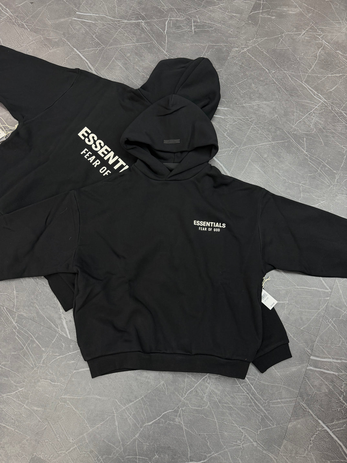 Essentials Fleece Hoodie Black (FW24)
