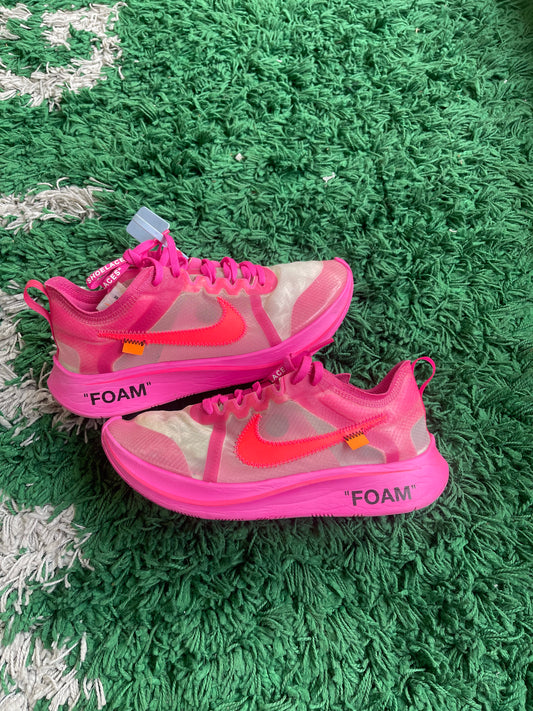 Off White Zoomfly “Pink”
