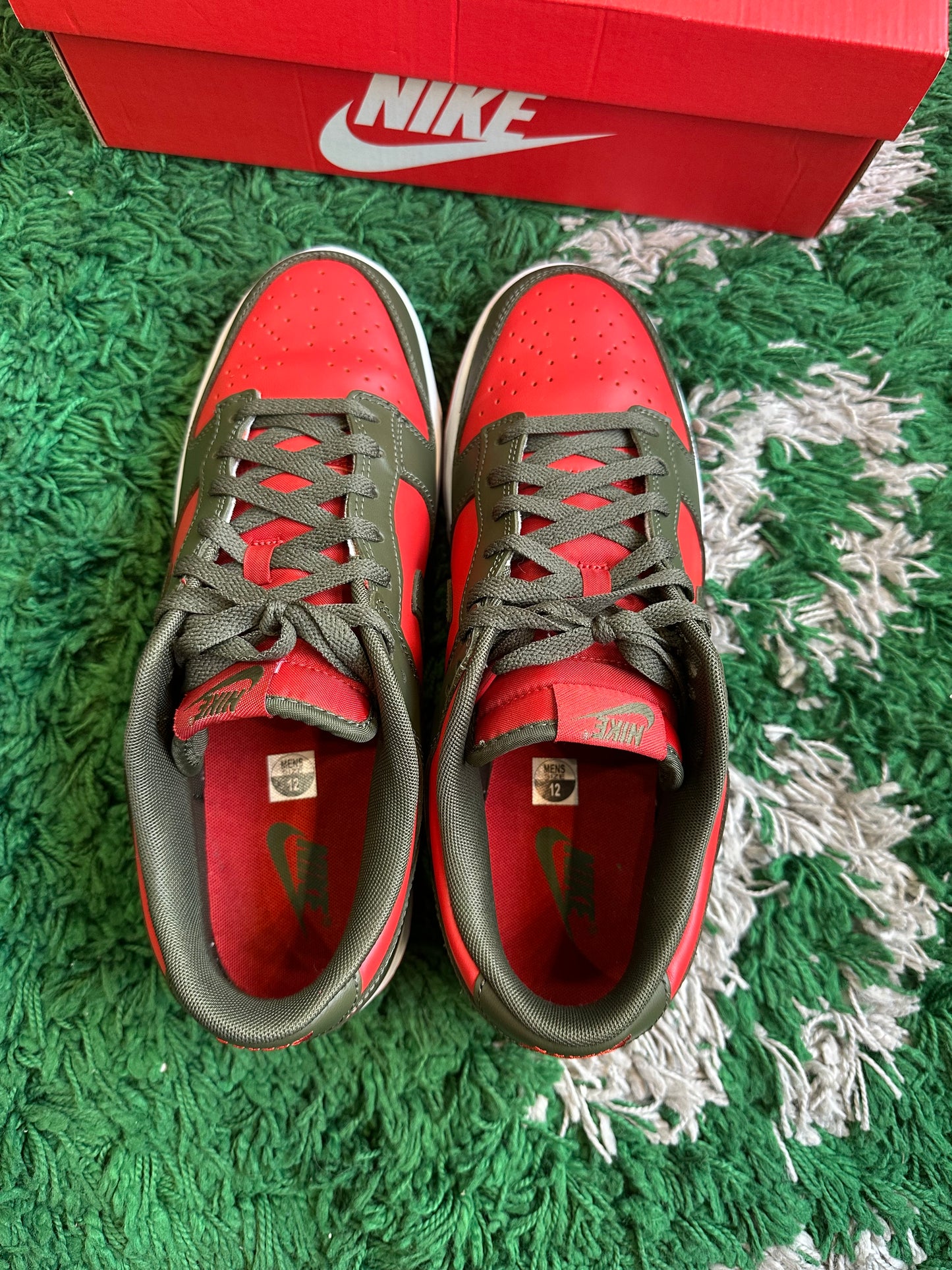 Nike Dunk Low “Mystic Red Cargo Khaki”