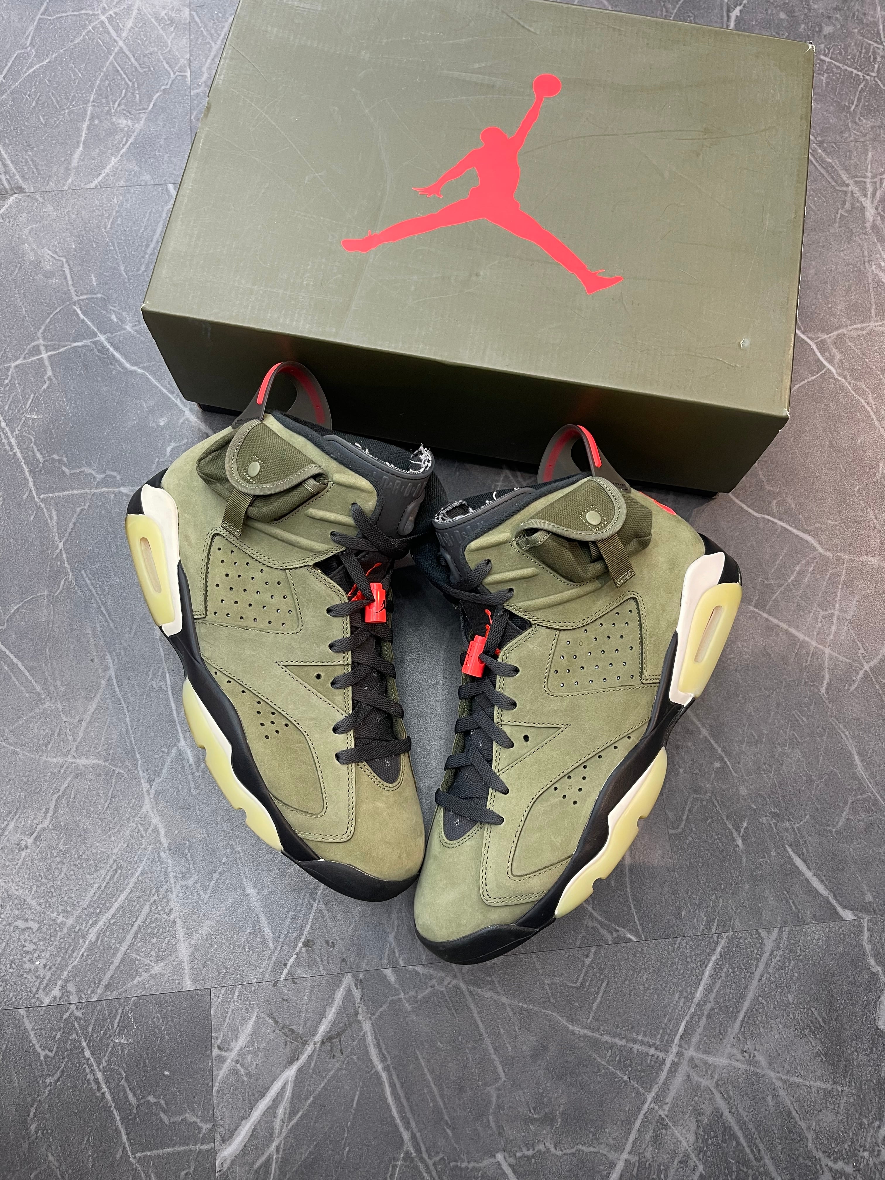 Jordan 6 Travis Scott “Olive”