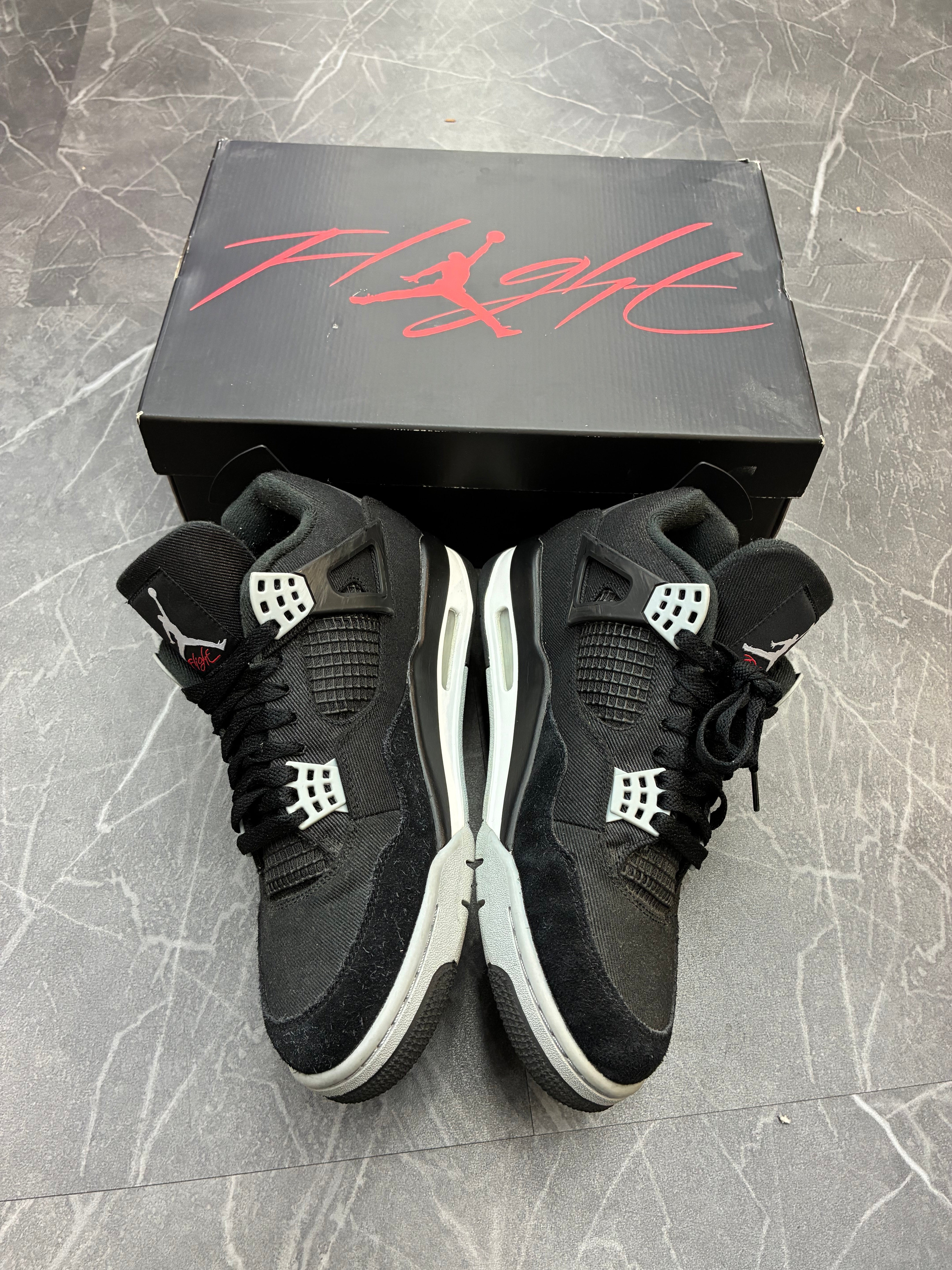 Jordan 4 “Black Canvas”