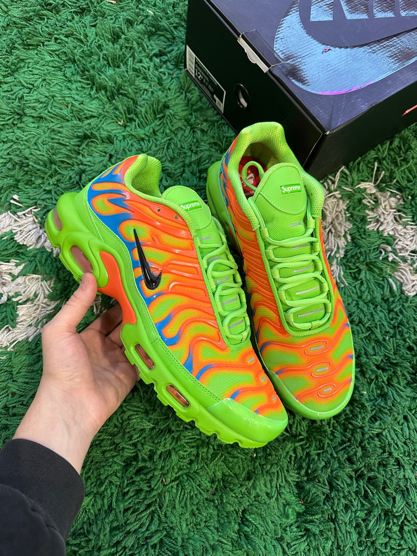 Supreme Air Max Plus “Mean Green”