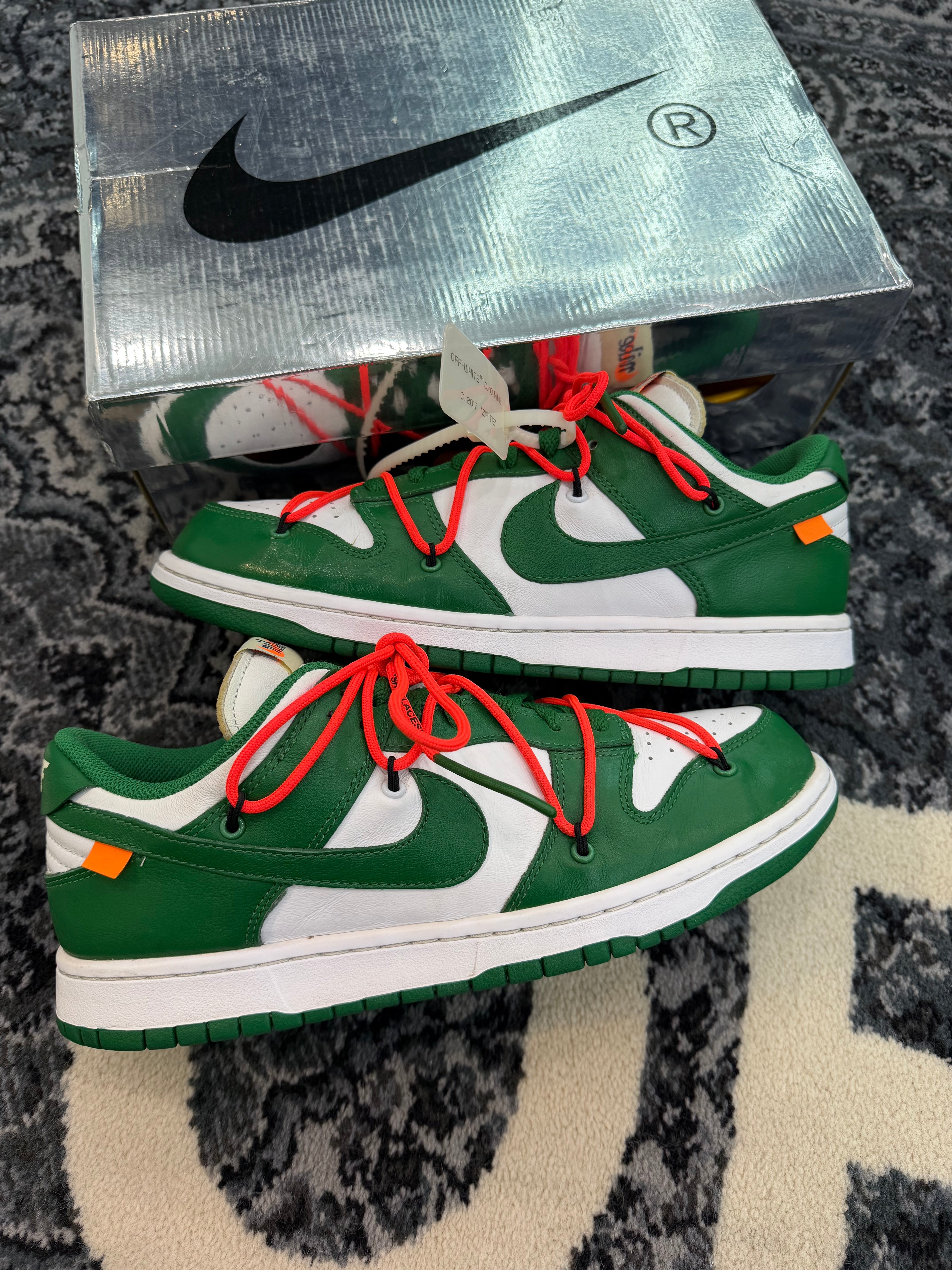 Nike Dunk Low x Off White “Pine Green”