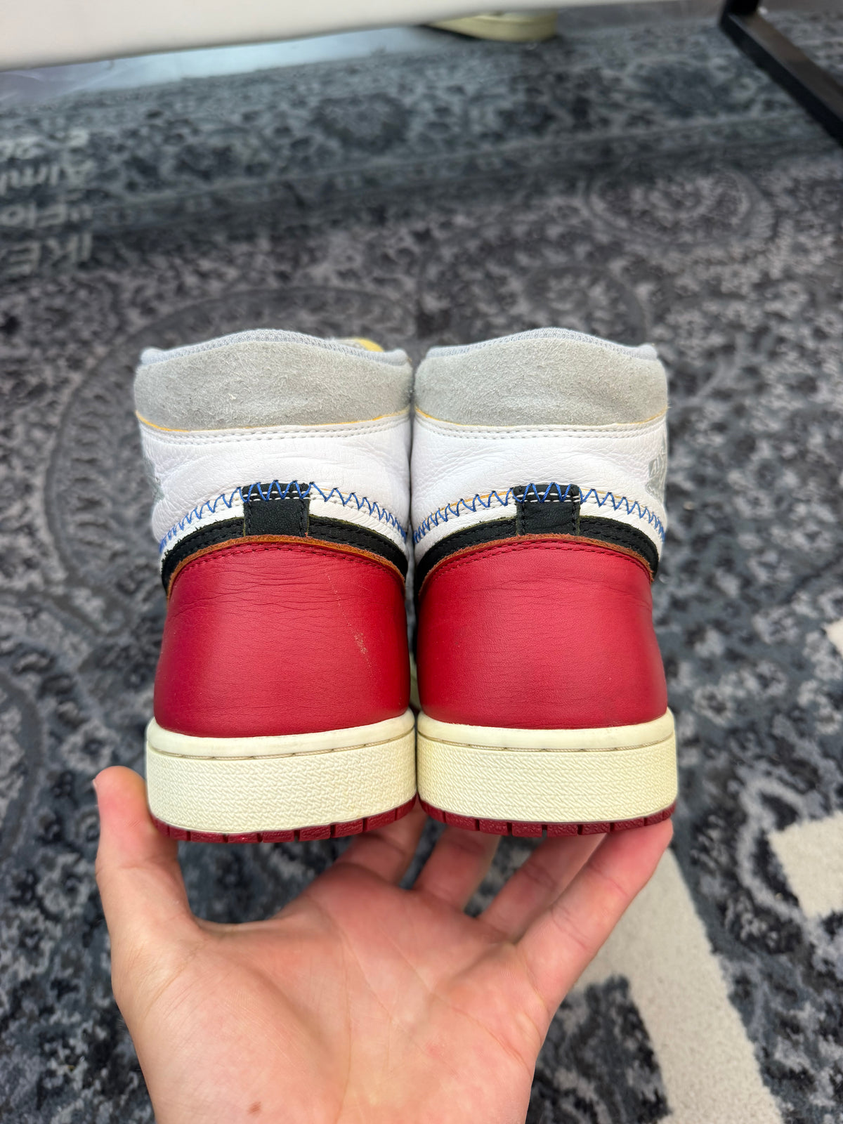 Jordan 1 High x Union LA “Black Toe”
