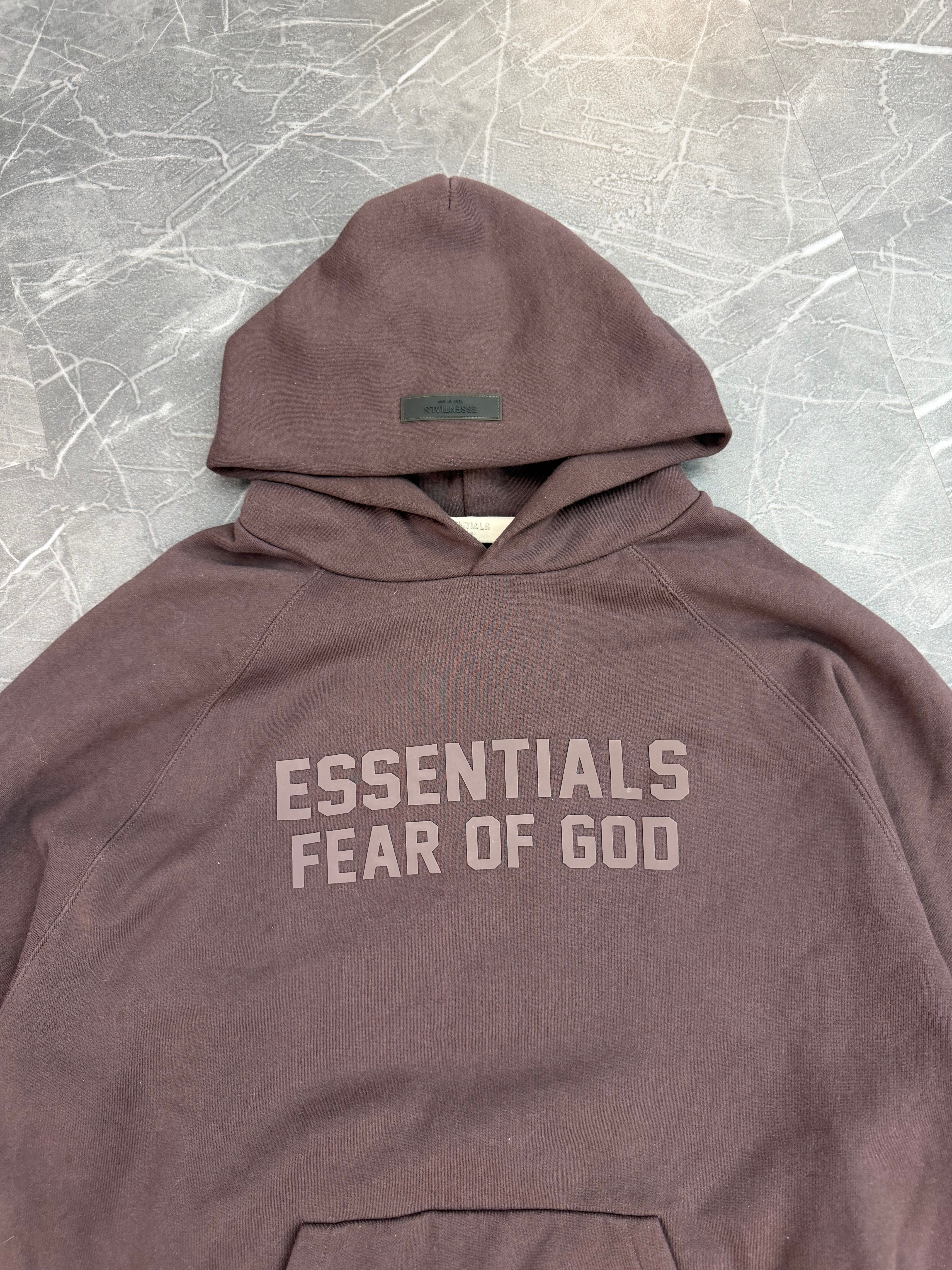 Essentials Hoodie “Plum”