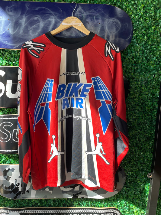 Jordan x Nigel Sylvester BMX Jersey “Cinnabar”