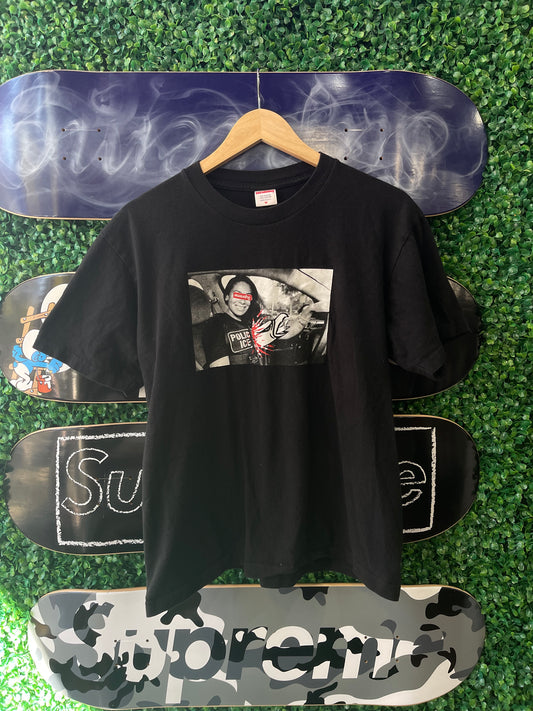 Supreme x Antihero ICE Tee “Black”
