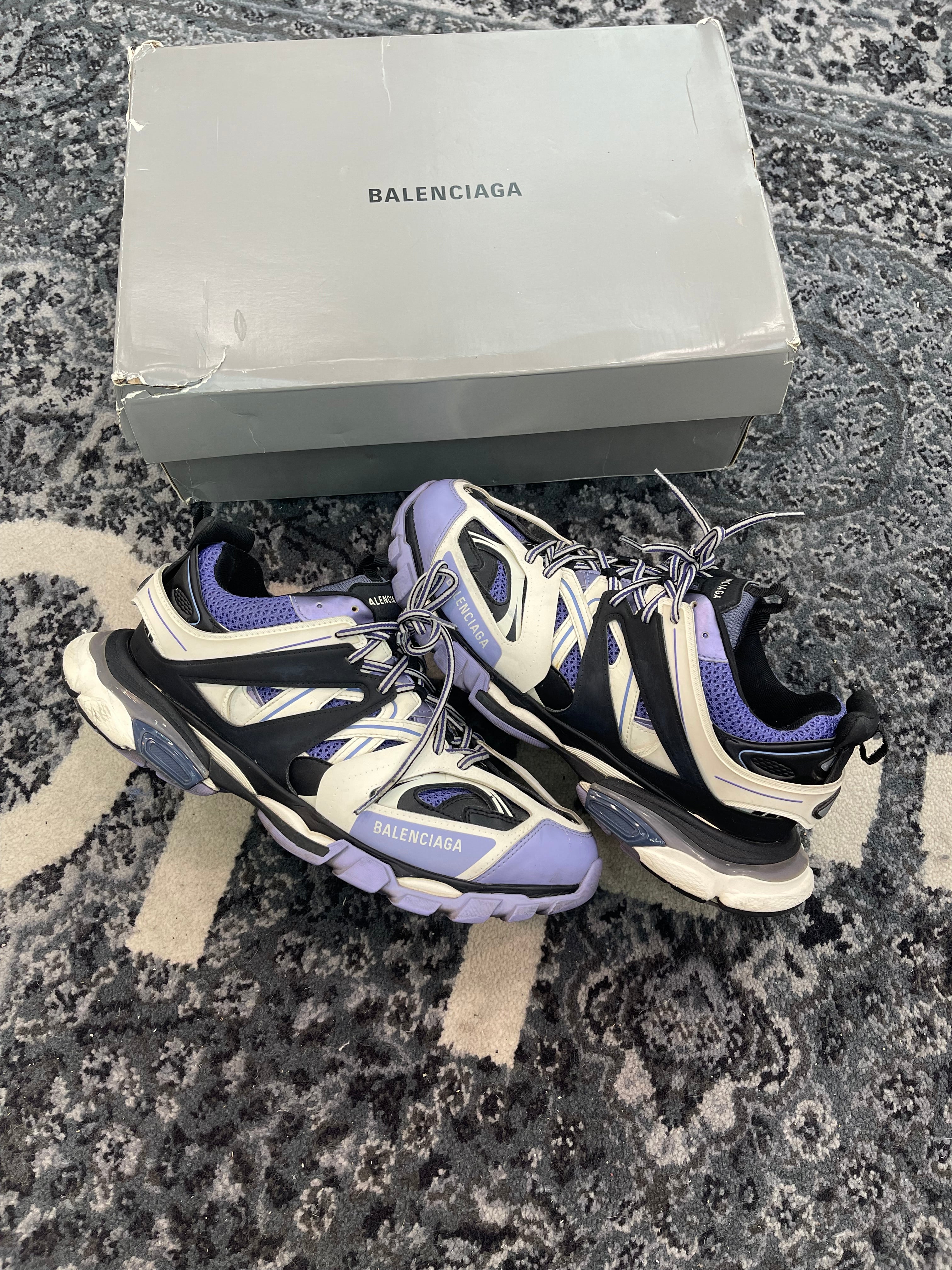 Balenciaga Track Runner “Purple White”