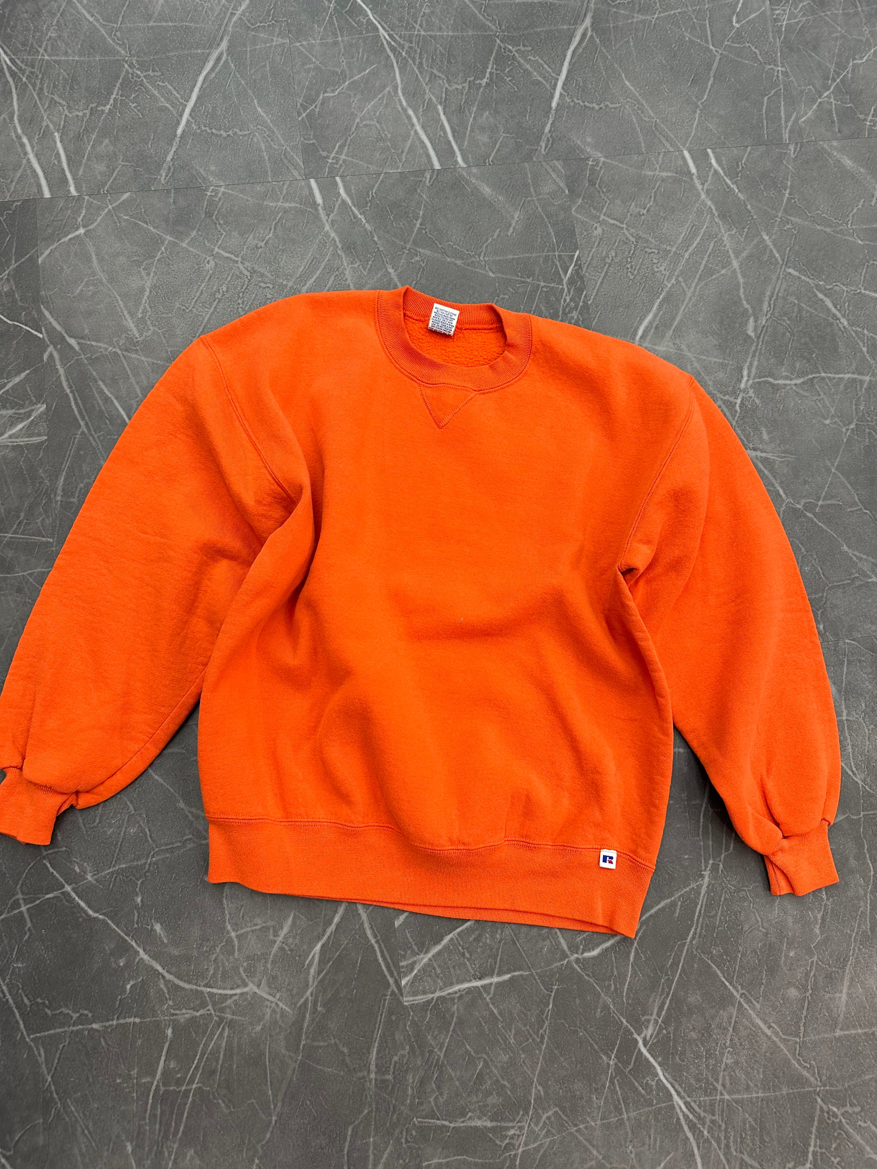 Russel Athletic Blank Crewneck Orange (L)