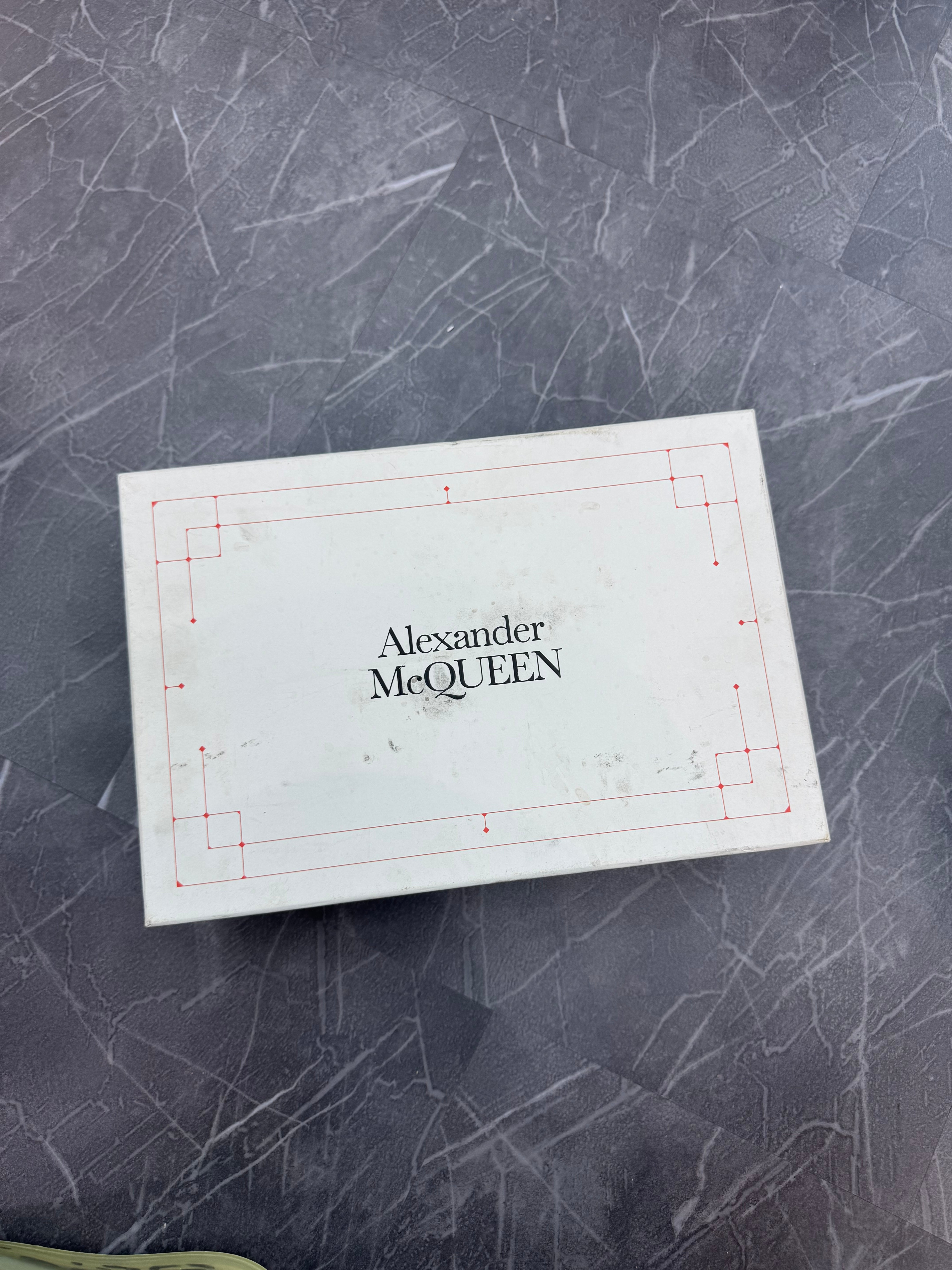 Alexander McQueen White Iridescent