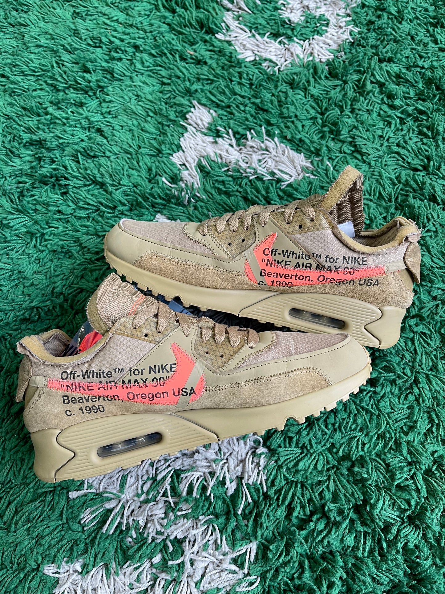 Nike Air Max 90 x Off White “Desert Ore”