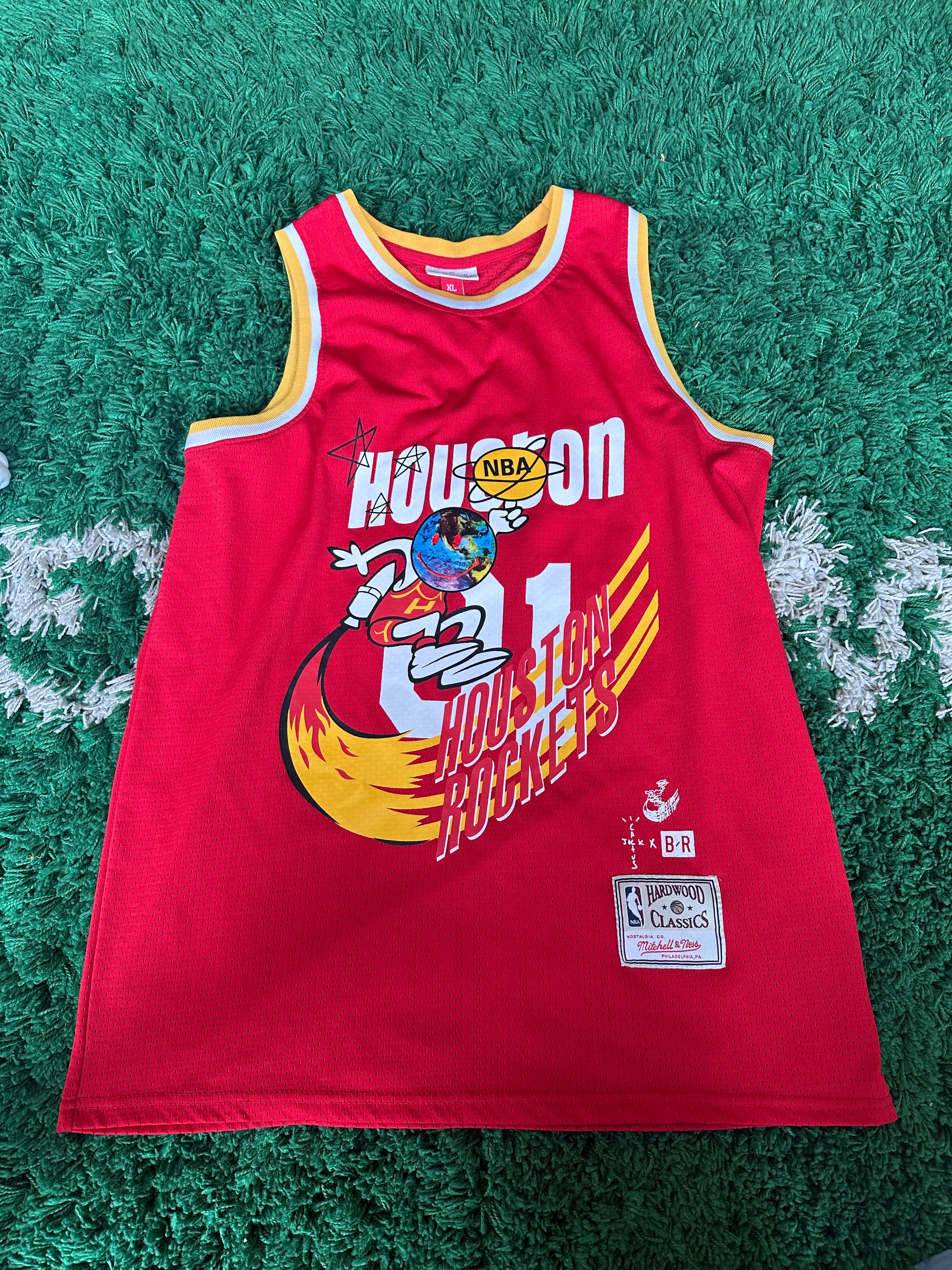 Travis Scott x Mitchell & Ness Jersey “Houston Rockets”