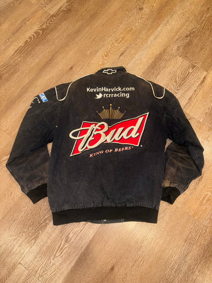 Black Budweiser Racing Jacket (M)
