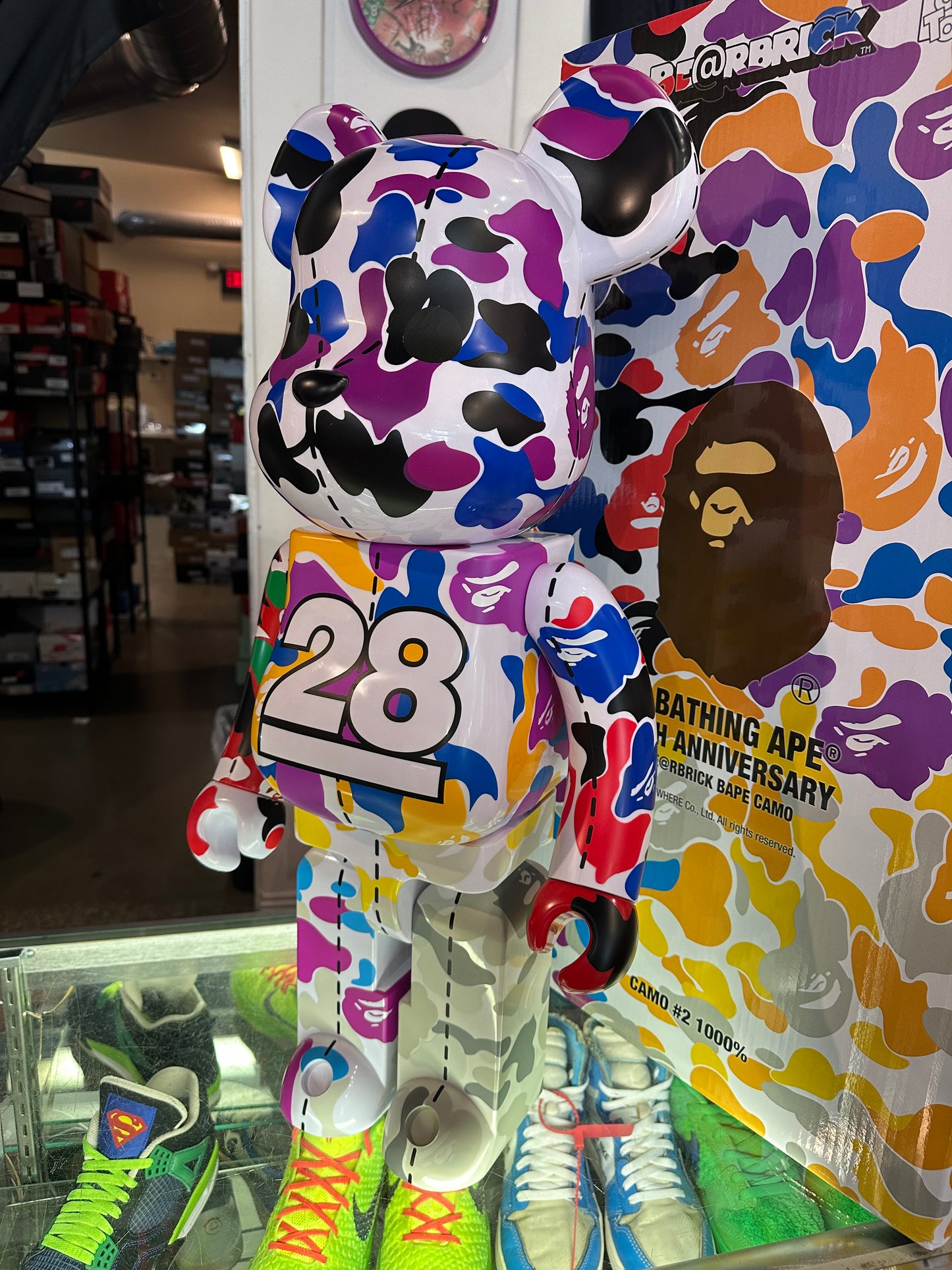 Bearbrick 1000% x BAPE 28th Anniversary #2