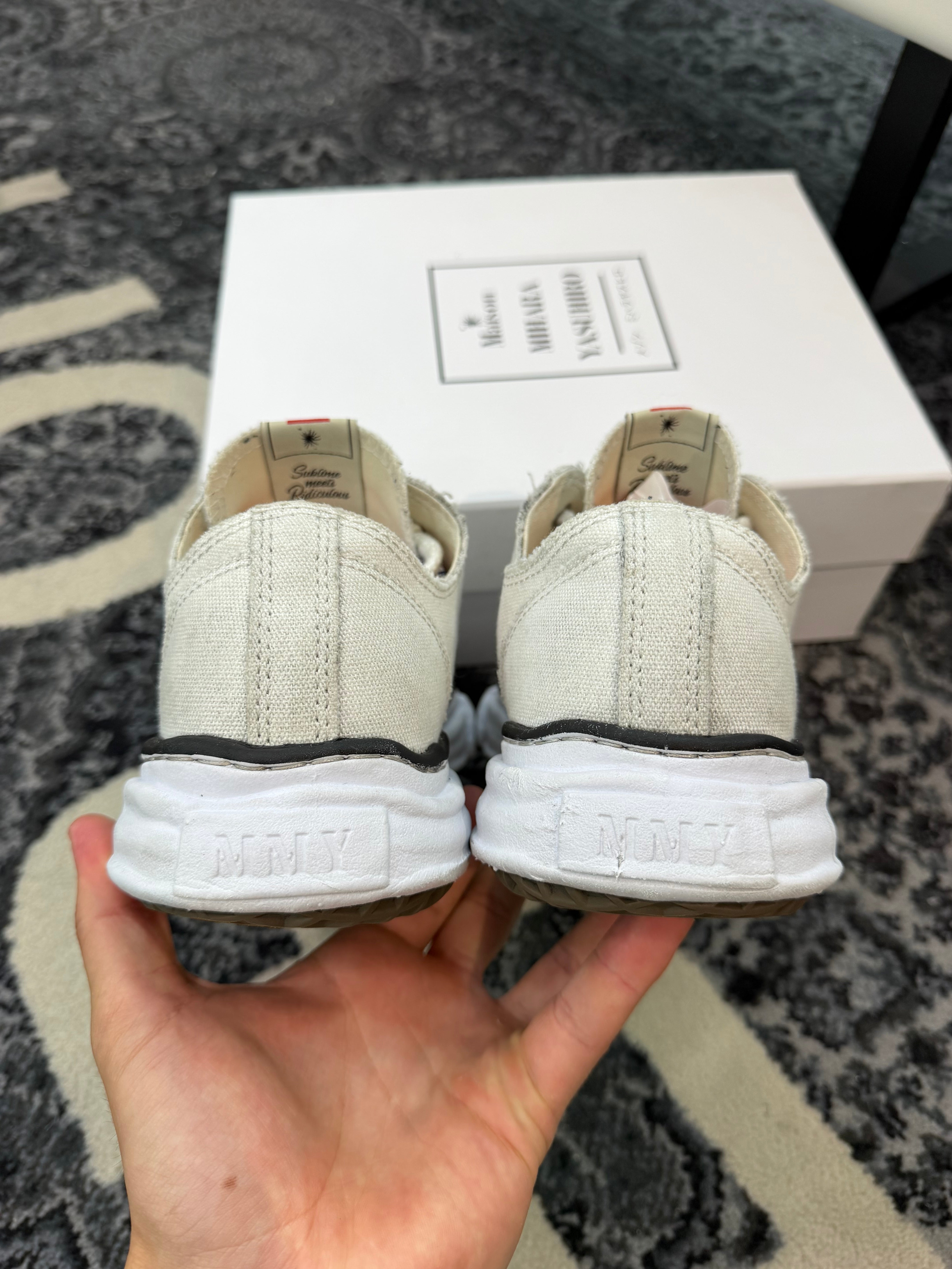Maison Mihara Sneakers “White Canvas”