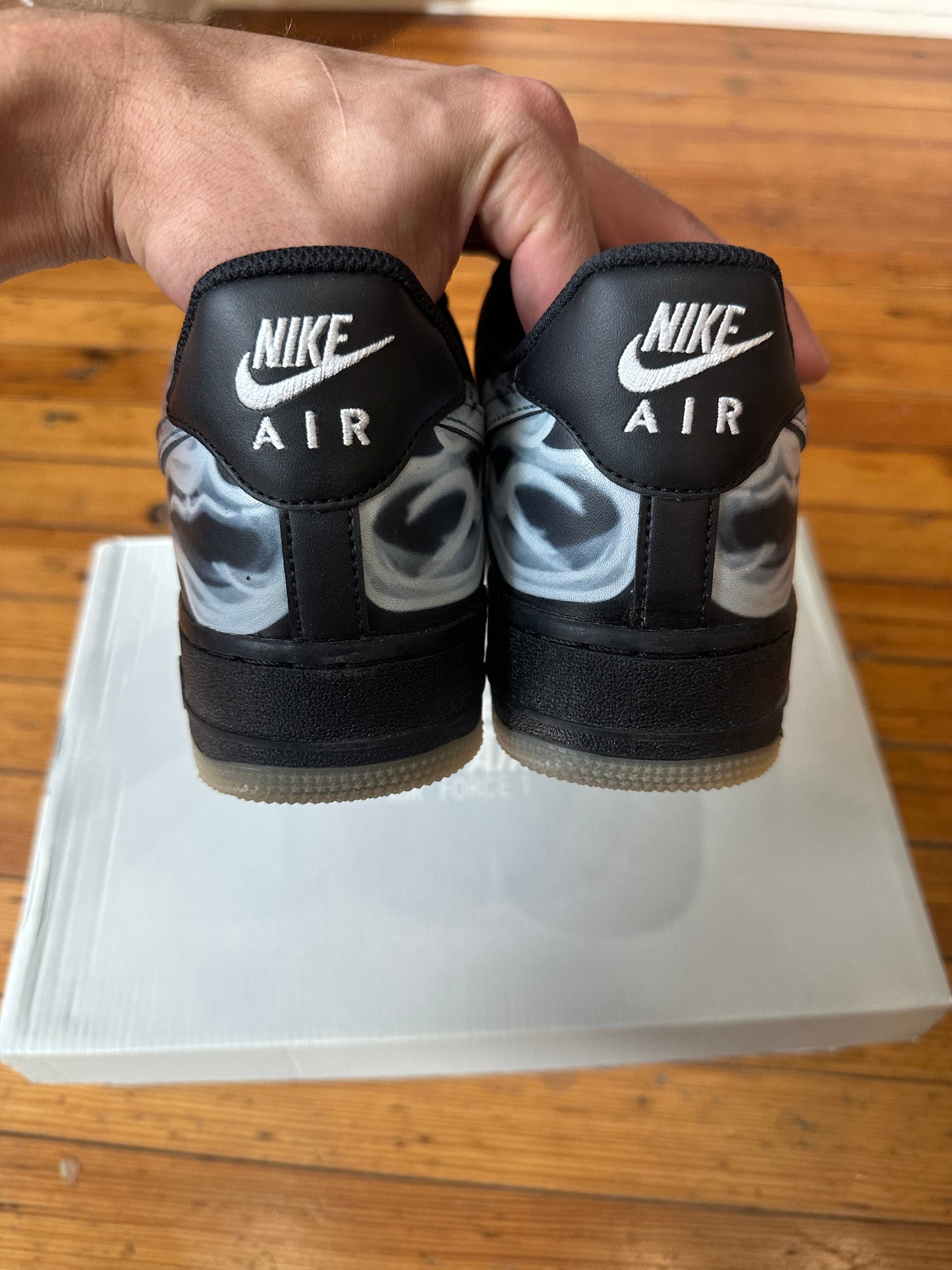 Air Force 1 Low “Black Skeleton”