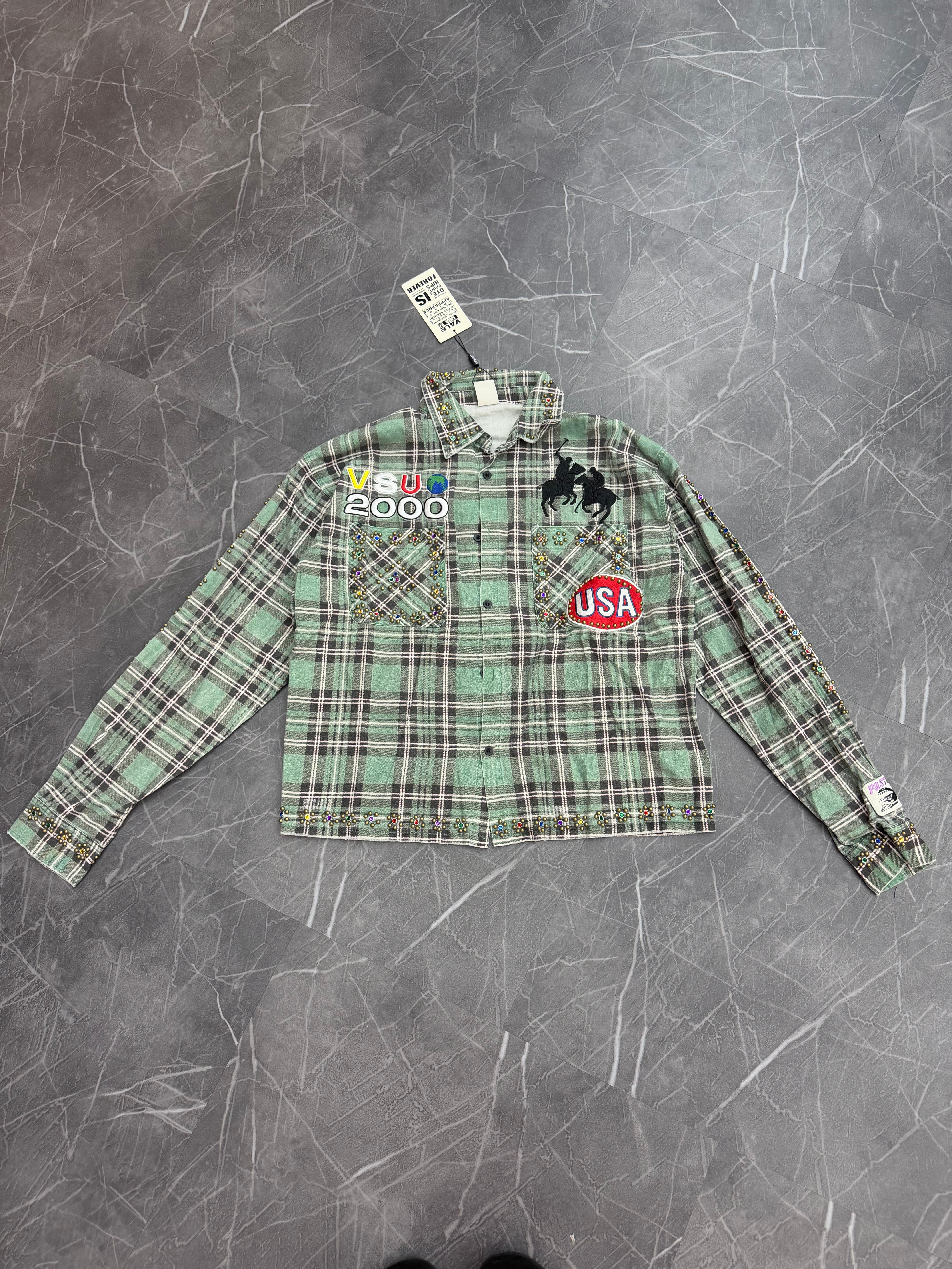 Vale Forever Jade Flannel