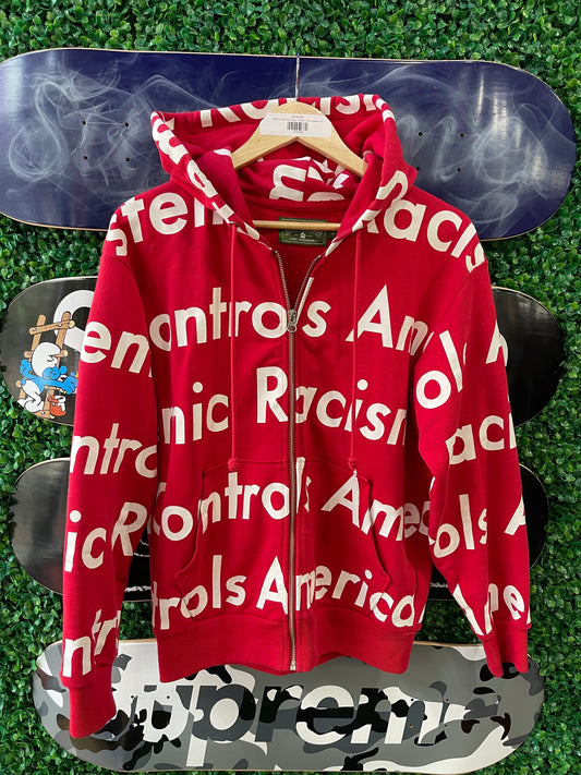 Denim Tears Zip Up “SRCA Red”