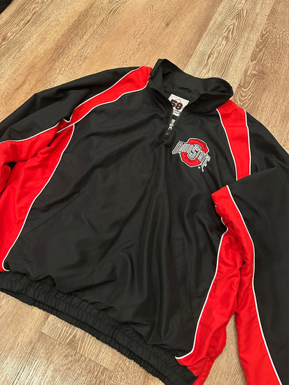 Vintage Ohio State Pullover Windbreaker Jacket 58 Sports (XXL)