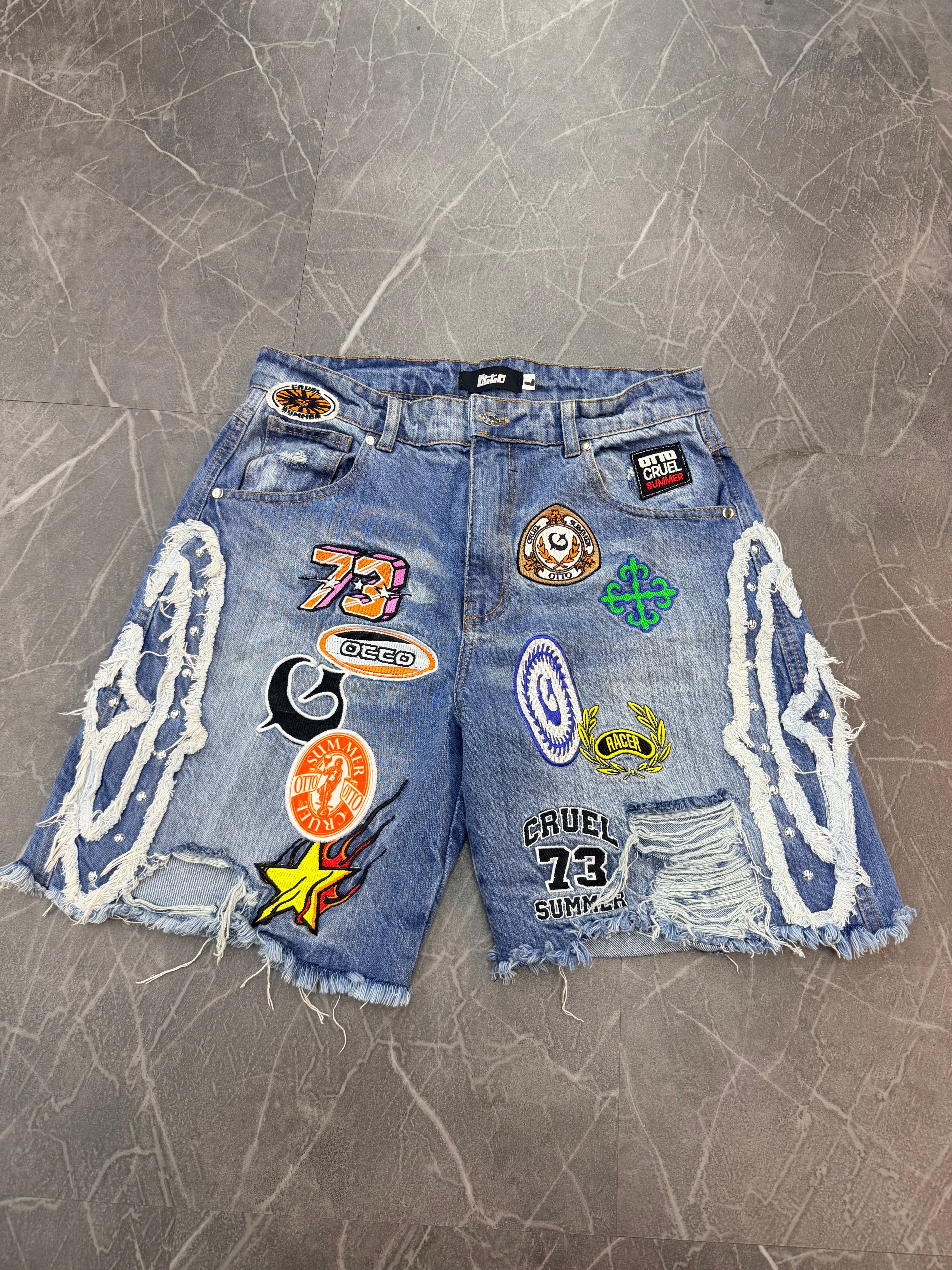 OTTO Patch Denim Jorts