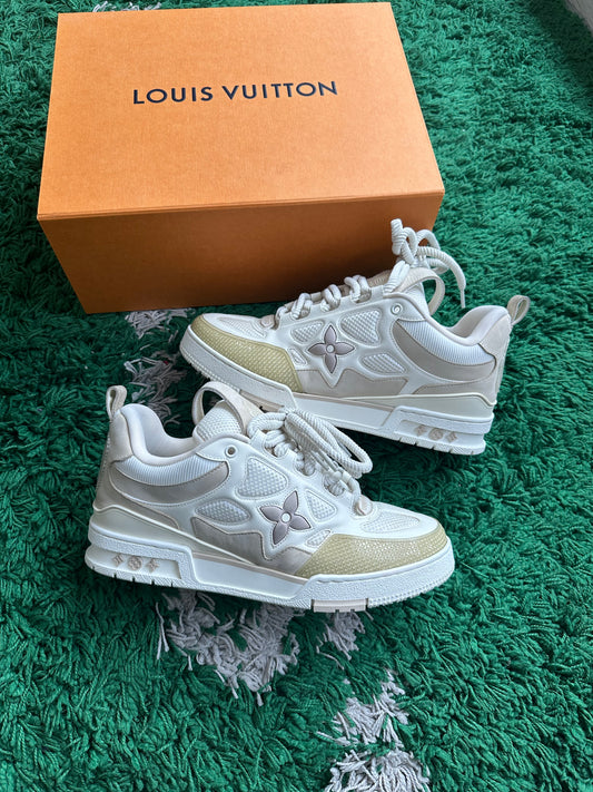 Louis Vuitton Skate Trainer “White Beige”