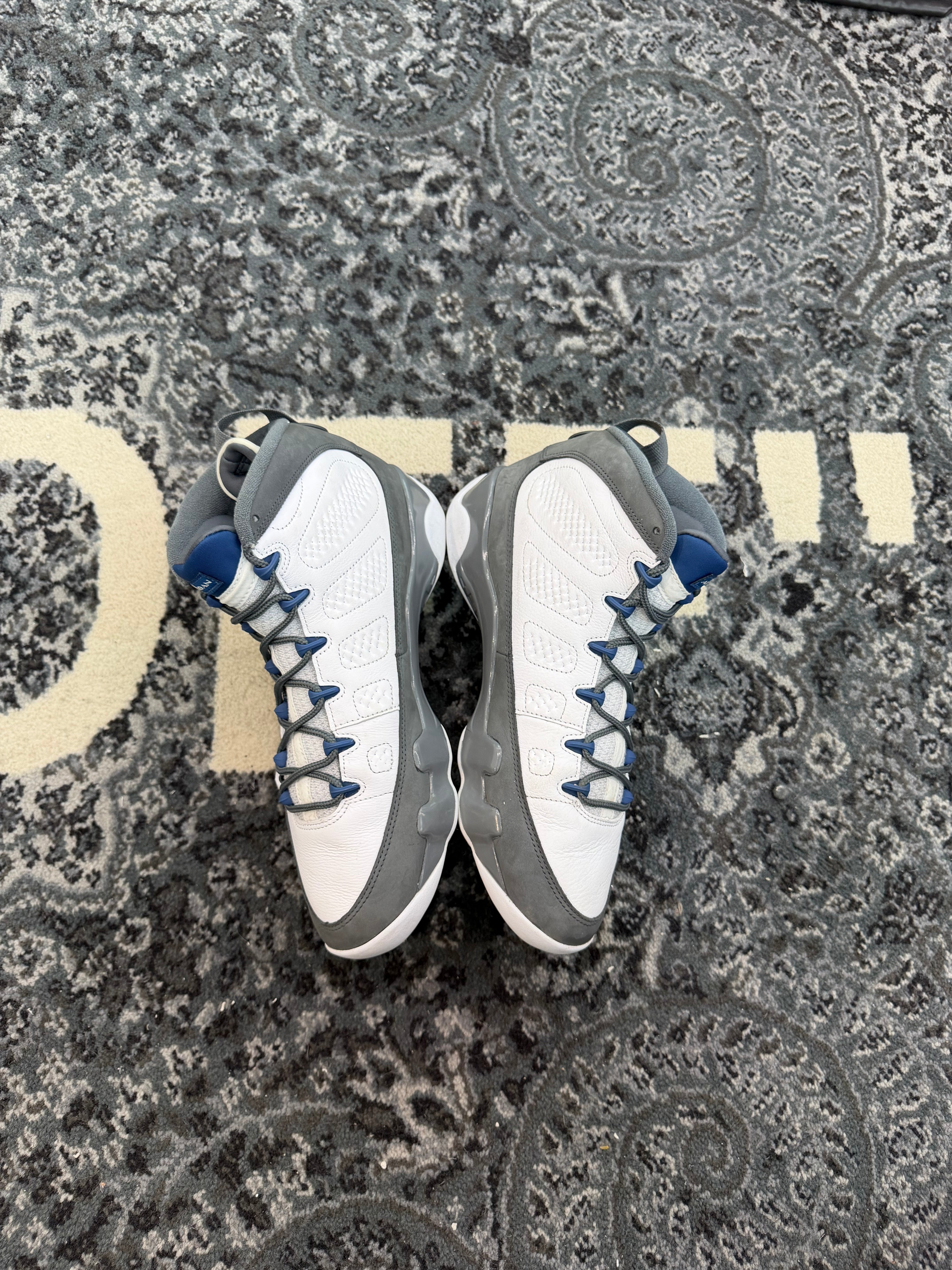 Jordan 9 “Flint Grey French Blue”