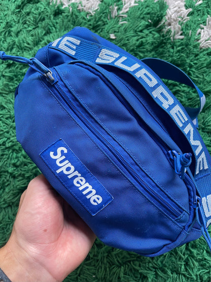 Supreme SS18 Waist Bag “Blue”